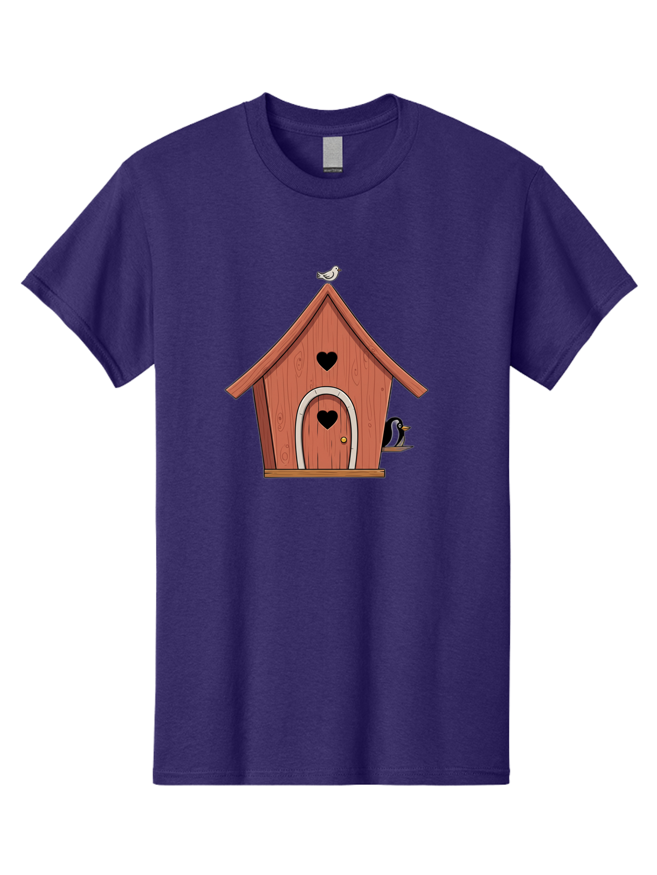 Birdhouse-With-Heart-Shaped-Windows Men'S Graphic Tee, 100% Cotton, Comfortable Casual Summer Wear, Machine Washable, Vintage Camera, Old Camera, Antique Camera, Black Camera, Classic Photography, Photography Equipment, Nostalgic Device, Baj328