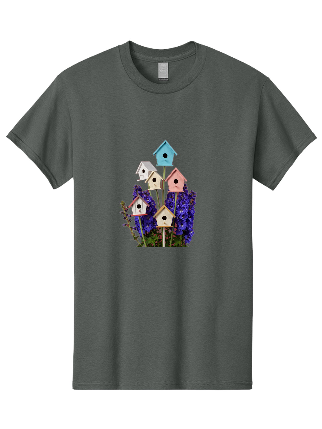 Birdhouses-1 Men'S Graphic Tee, 100% Cotton, Comfortable Casual Summer Wear, Machine Washable, Vintage Camera, Old Camera, Antique Camera, Black Camera, Classic Photography, Photography Equipment, Nostalgic Device, Film Camera, Camera Art Baj329