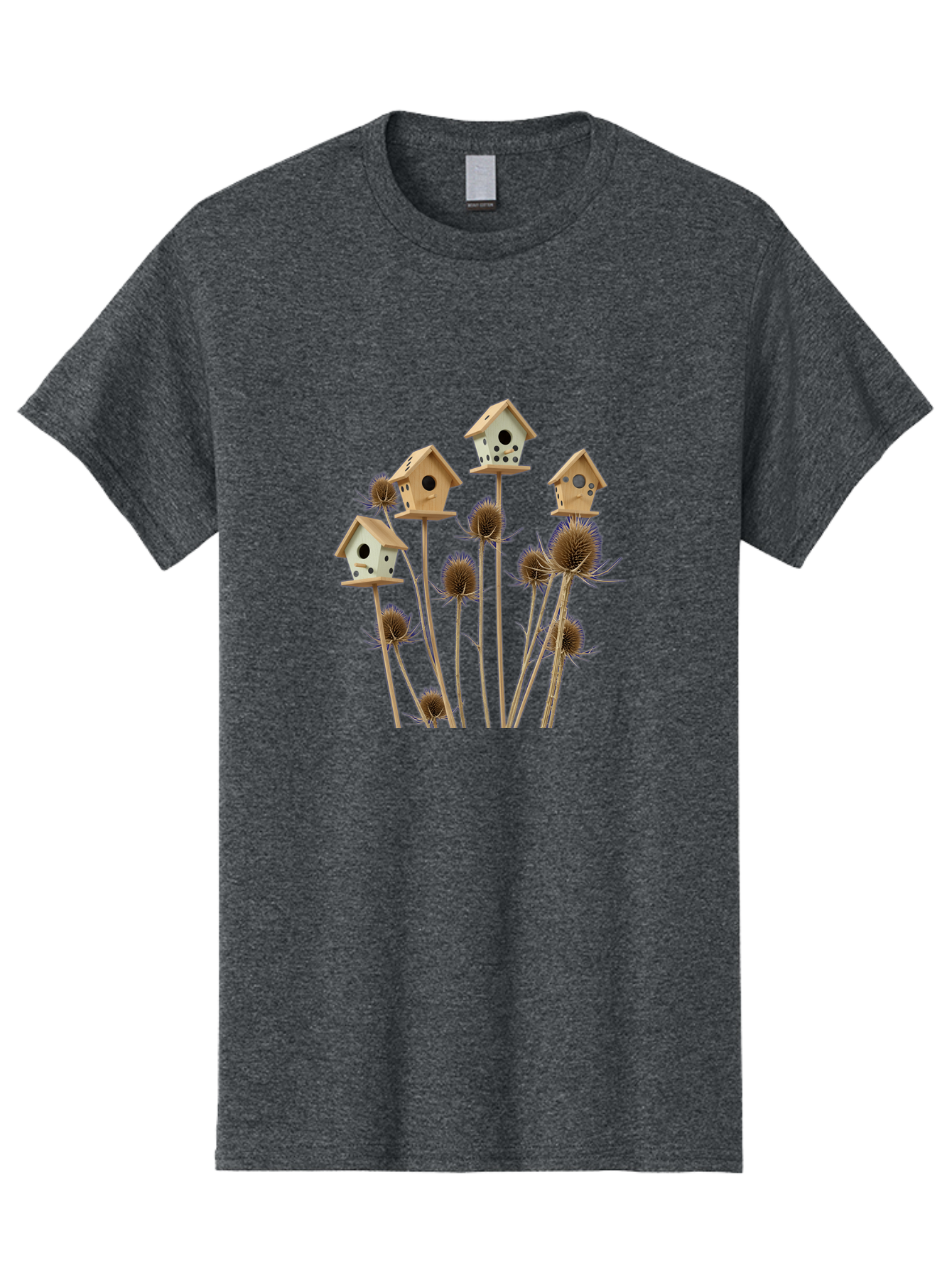 Birdhouses-On-Thistles Men'S Graphic Tee, 100% Cotton, Comfortable Casual Summer Wear, Machine Washable, Vintage Camera, Old Camera, Antique Camera, Black Camera, Classic Photography, Photography Equipment, Nostalgic Device, Film Camera, Baj330
