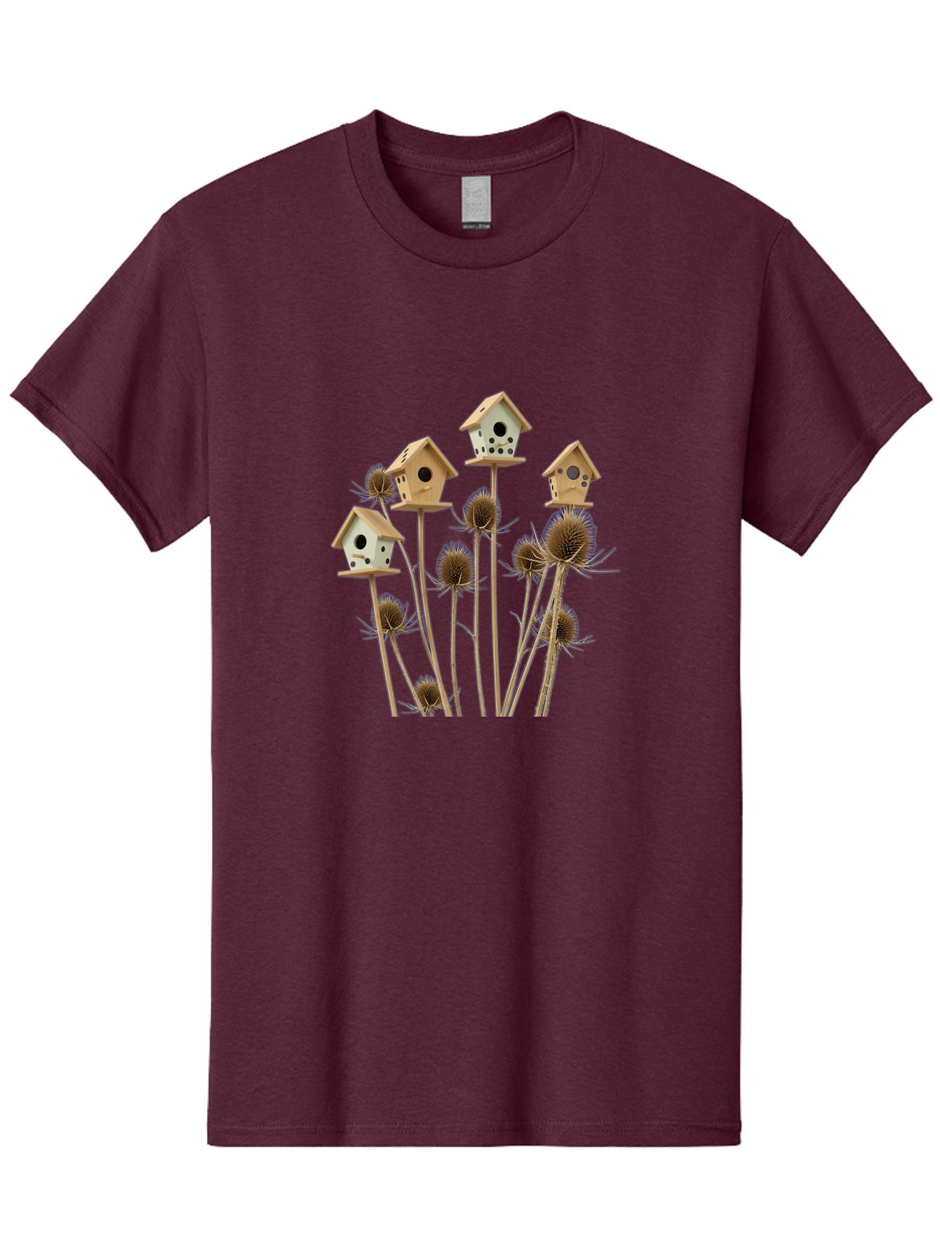 Birdhouses-On-Thistles Men'S Graphic Tee, 100% Cotton, Comfortable Casual Summer Wear, Machine Washable, Vintage Camera, Old Camera, Antique Camera, Black Camera, Classic Photography, Photography Equipment, Nostalgic Device, Film Camera, Baj330