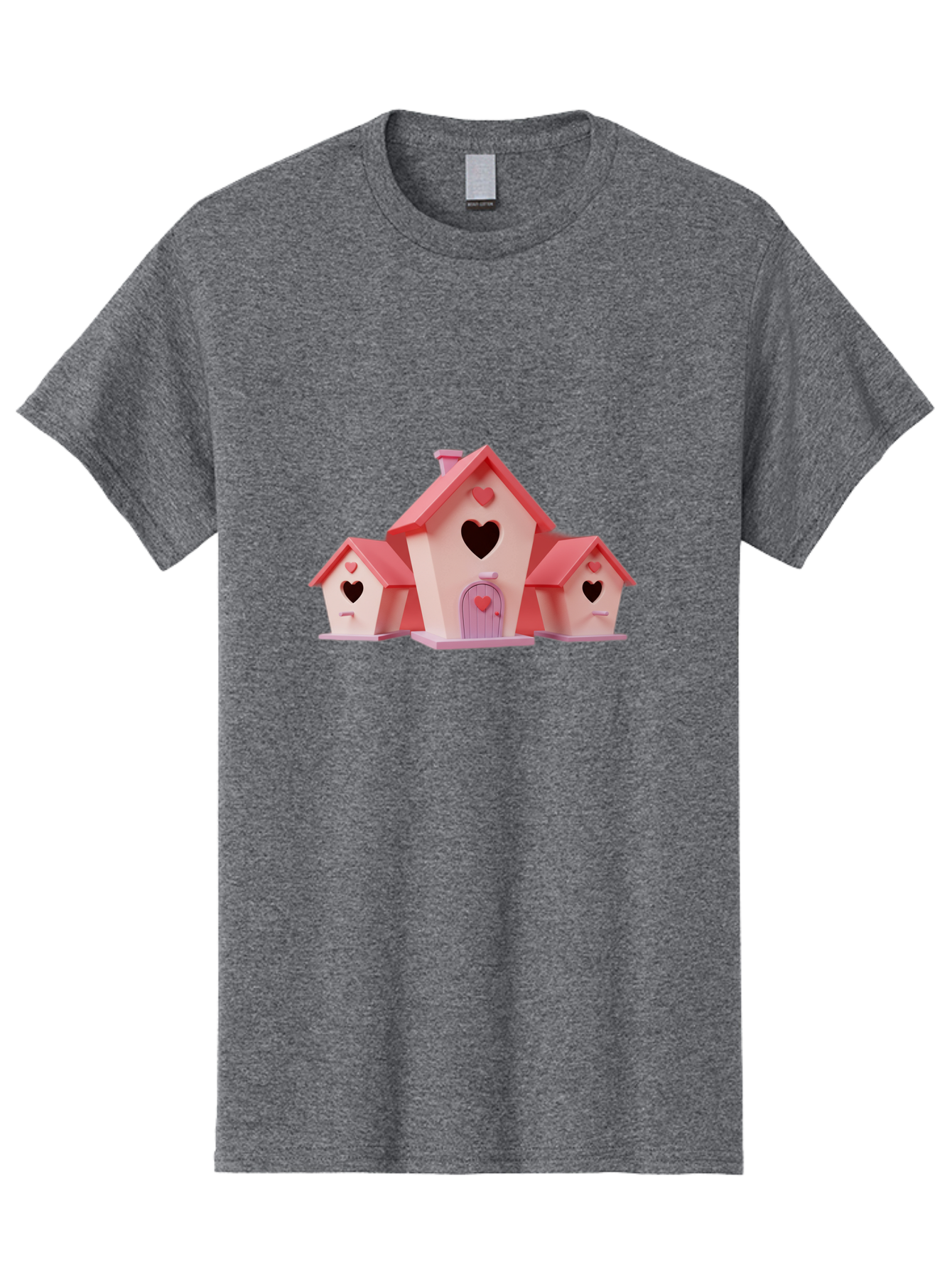 Birdhouses-With-Hearts Men'S Graphic Tee, 100% Cotton, Comfortable Casual Summer Wear, Machine Washable, Vintage Camera, Old Camera, Antique Camera, Black Camera, Classic Photography, Photography Equipment, Nostalgic Device, Film Camera, Baj331