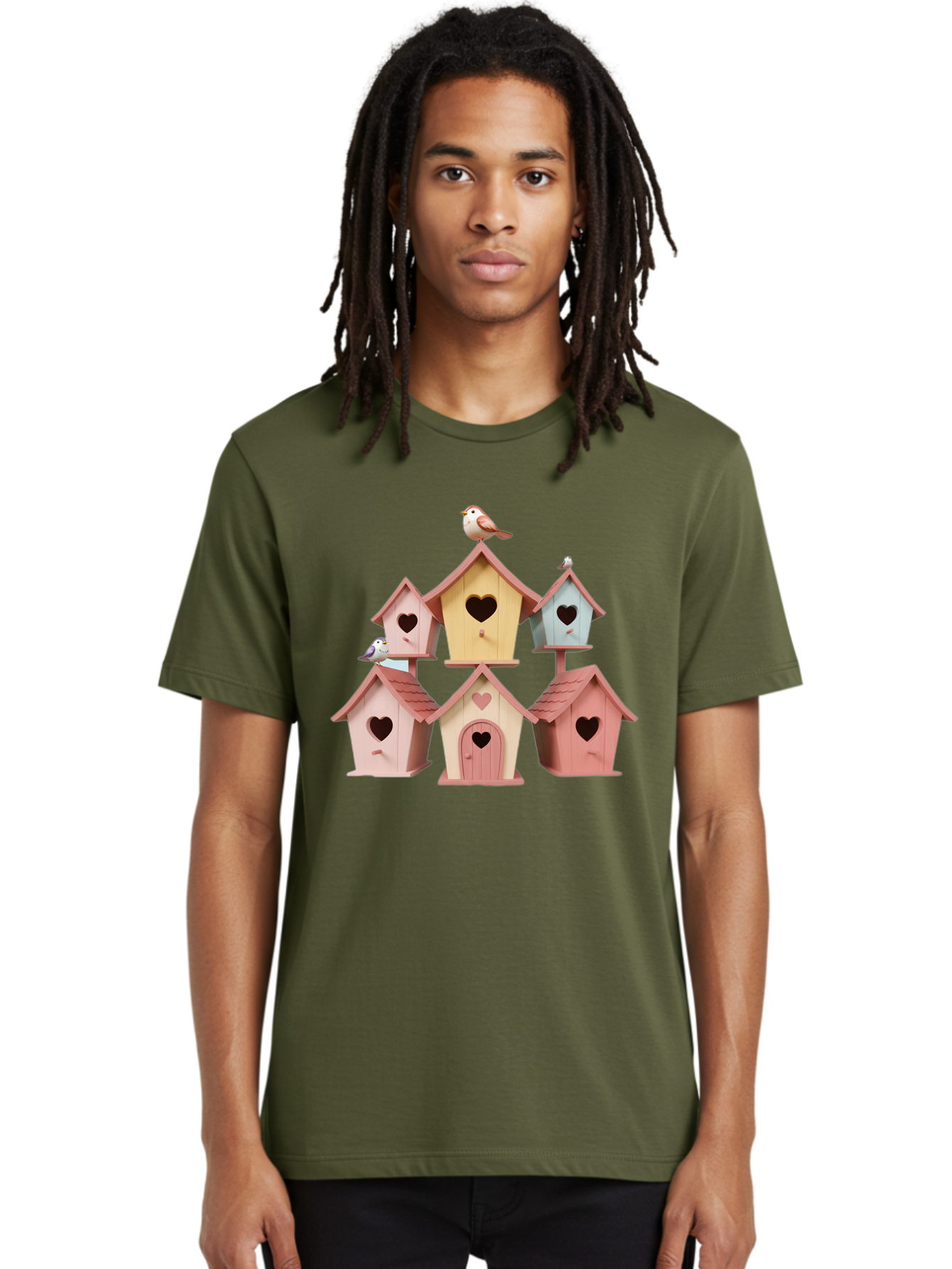 Birdhouses Men'S Graphic Tee, 100% Cotton, Comfortable Casual Summer Wear, Machine Washable, Vintage Camera, Old Camera, Antique Camera, Black Camera, Classic Photography, Photography Equipment, Nostalgic Device, Film Camera, Camera Art Baj332