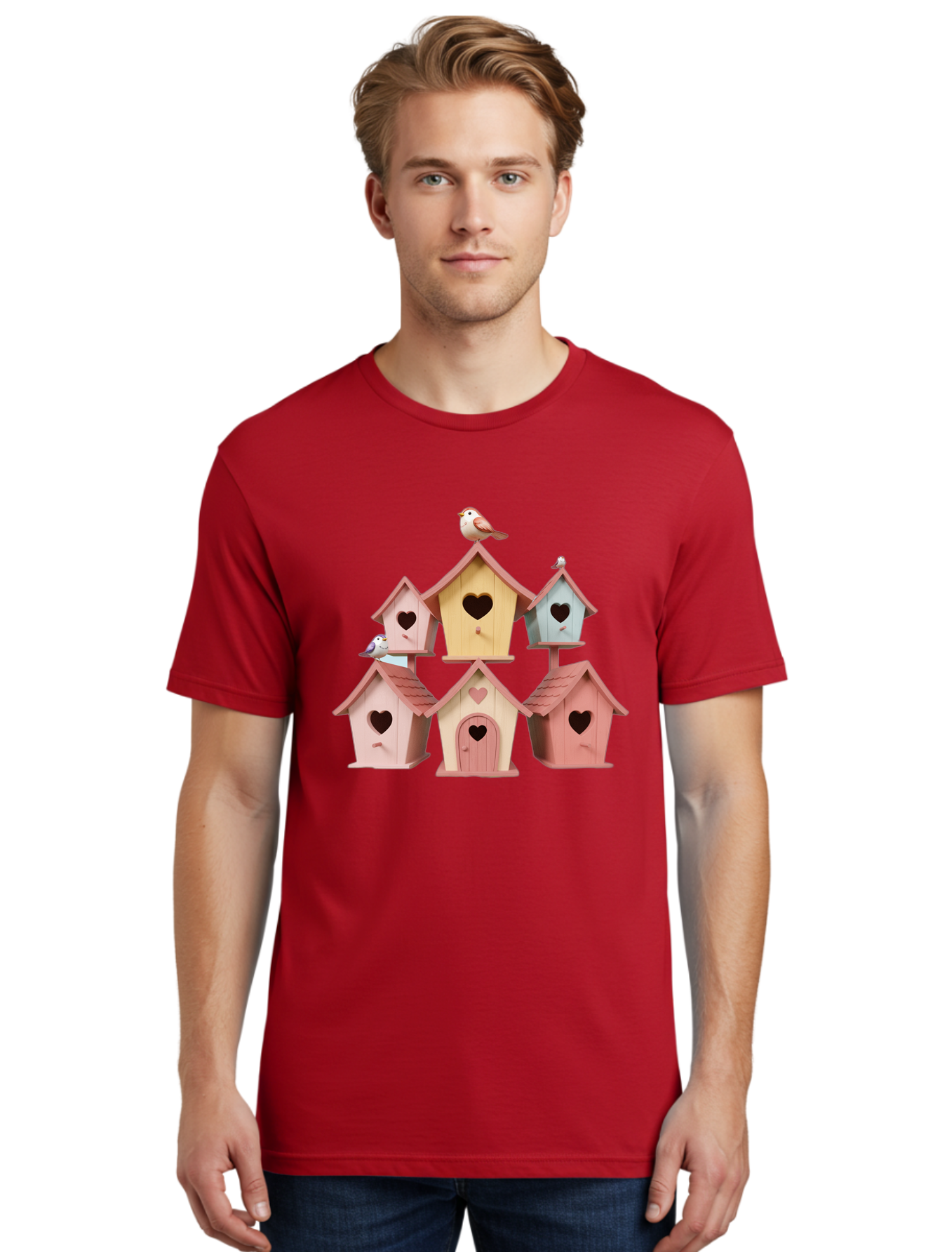 Birdhouses Men'S Graphic Tee, 100% Cotton, Comfortable Casual Summer Wear, Machine Washable, Vintage Camera, Old Camera, Antique Camera, Black Camera, Classic Photography, Photography Equipment, Nostalgic Device, Film Camera, Camera Art Baj332
