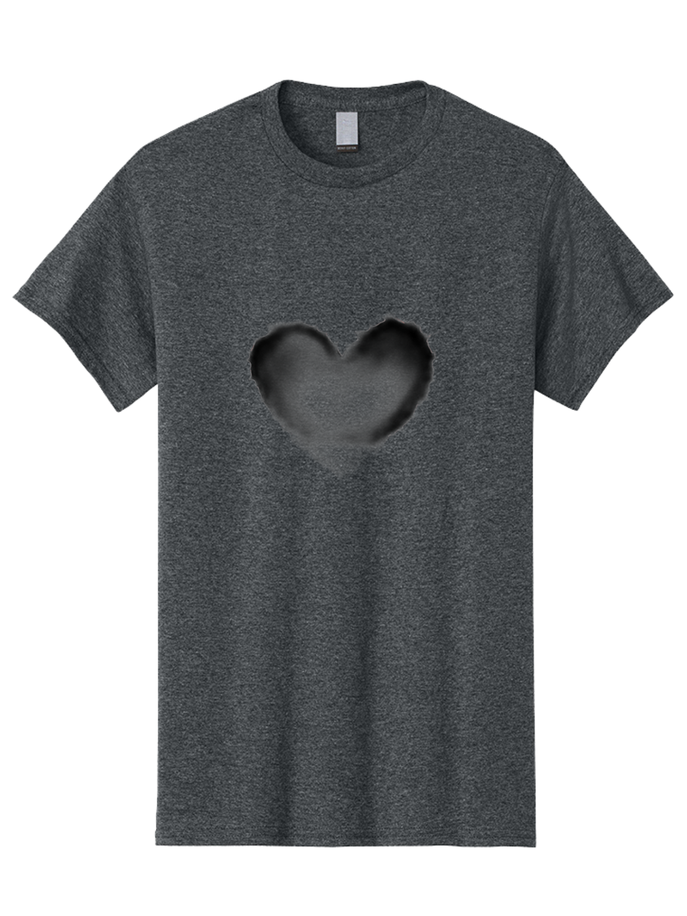 Black-Heart Men'S Graphic Tee, 100% Cotton, Comfortable Casual Summer Wear, Machine Washable, Vintage Camera, Old Camera, Antique Camera, Black Camera, Classic Photography, Photography Equipment, Nostalgic Device, Film Camera, Camera Art Baj333