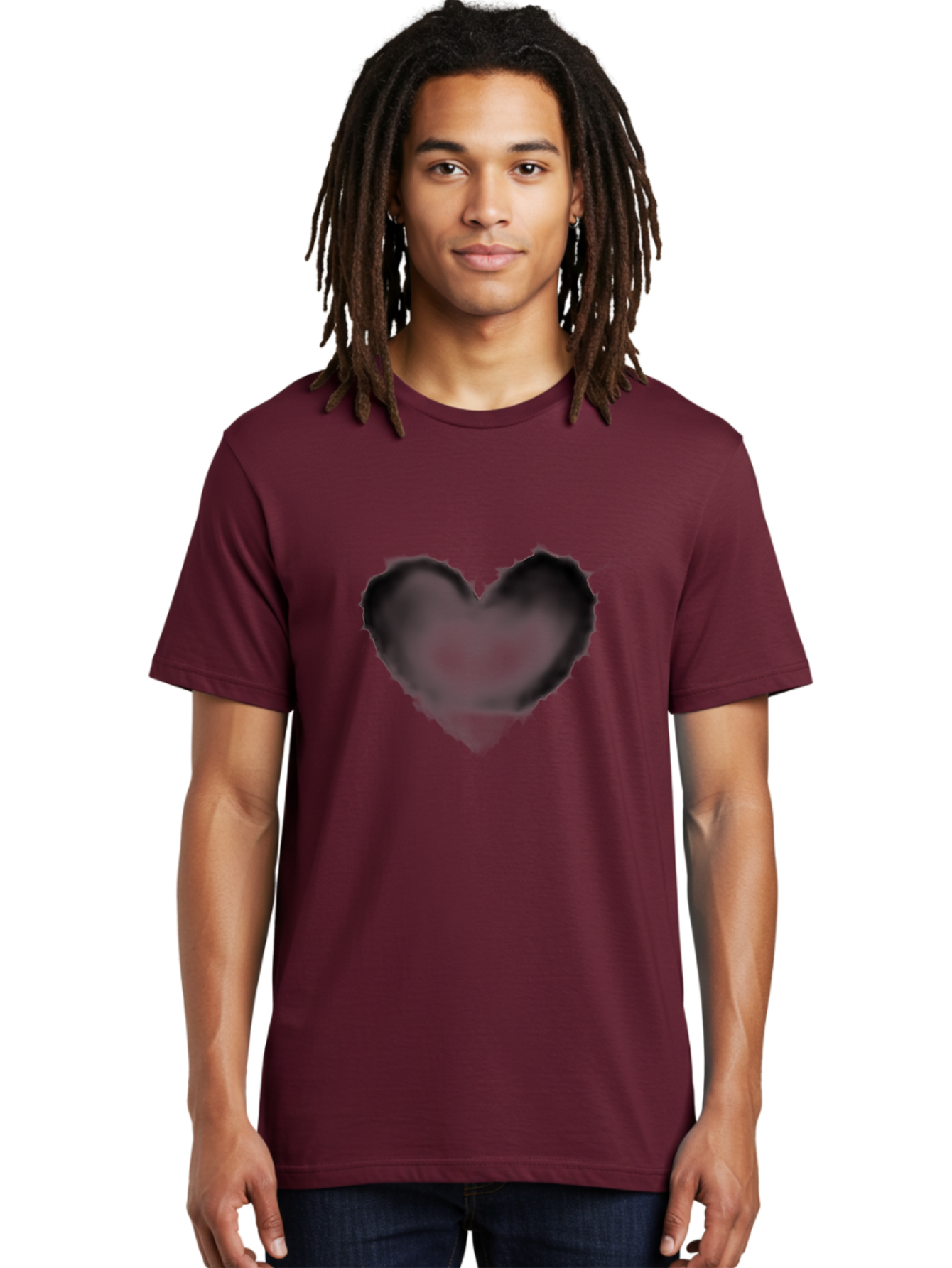 Black-Heart Men'S Graphic Tee, 100% Cotton, Comfortable Casual Summer Wear, Machine Washable, Vintage Camera, Old Camera, Antique Camera, Black Camera, Classic Photography, Photography Equipment, Nostalgic Device, Film Camera, Camera Art Baj333
