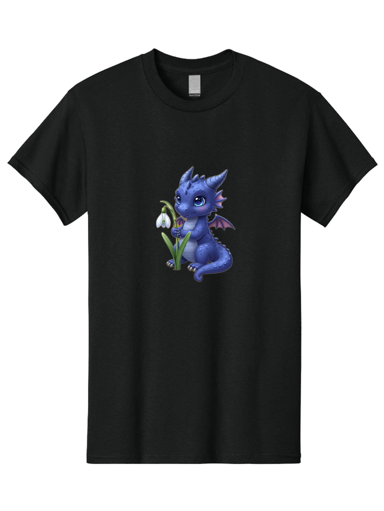 Blue-Dragon-With-Snowdrop Men'S Graphic Tee, 100% Cotton, Comfortable Casual Summer Wear, Machine Washable, Vintage Camera, Old Camera, Antique Camera, Black Camera, Classic Photography, Photography Equipment, Nostalgic Device, Film Camera, Baj336