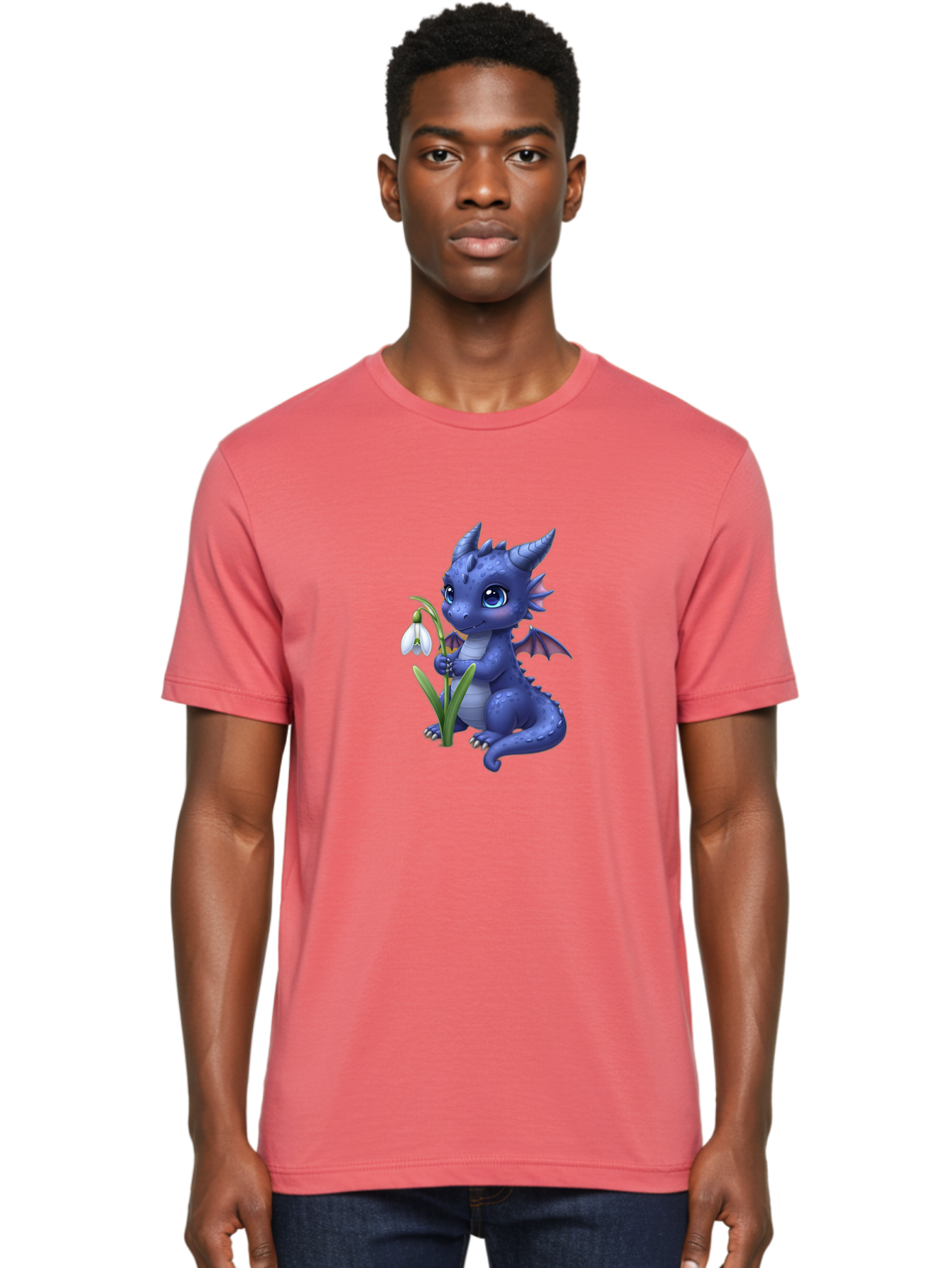 Blue-Dragon-With-Snowdrop Men'S Graphic Tee, 100% Cotton, Comfortable Casual Summer Wear, Machine Washable, Vintage Camera, Old Camera, Antique Camera, Black Camera, Classic Photography, Photography Equipment, Nostalgic Device, Film Camera, Baj336