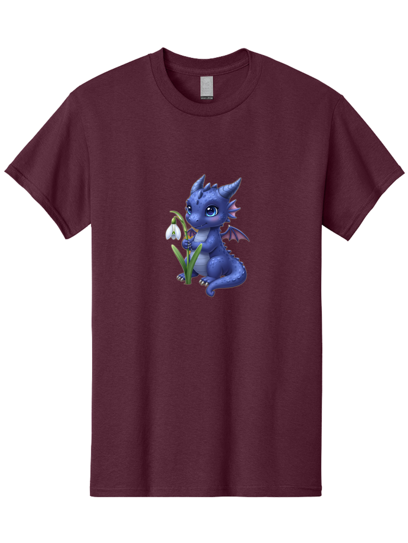 Blue-Dragon-With-Snowdrop Men'S Graphic Tee, 100% Cotton, Comfortable Casual Summer Wear, Machine Washable, Vintage Camera, Old Camera, Antique Camera, Black Camera, Classic Photography, Photography Equipment, Nostalgic Device, Film Camera, Baj336