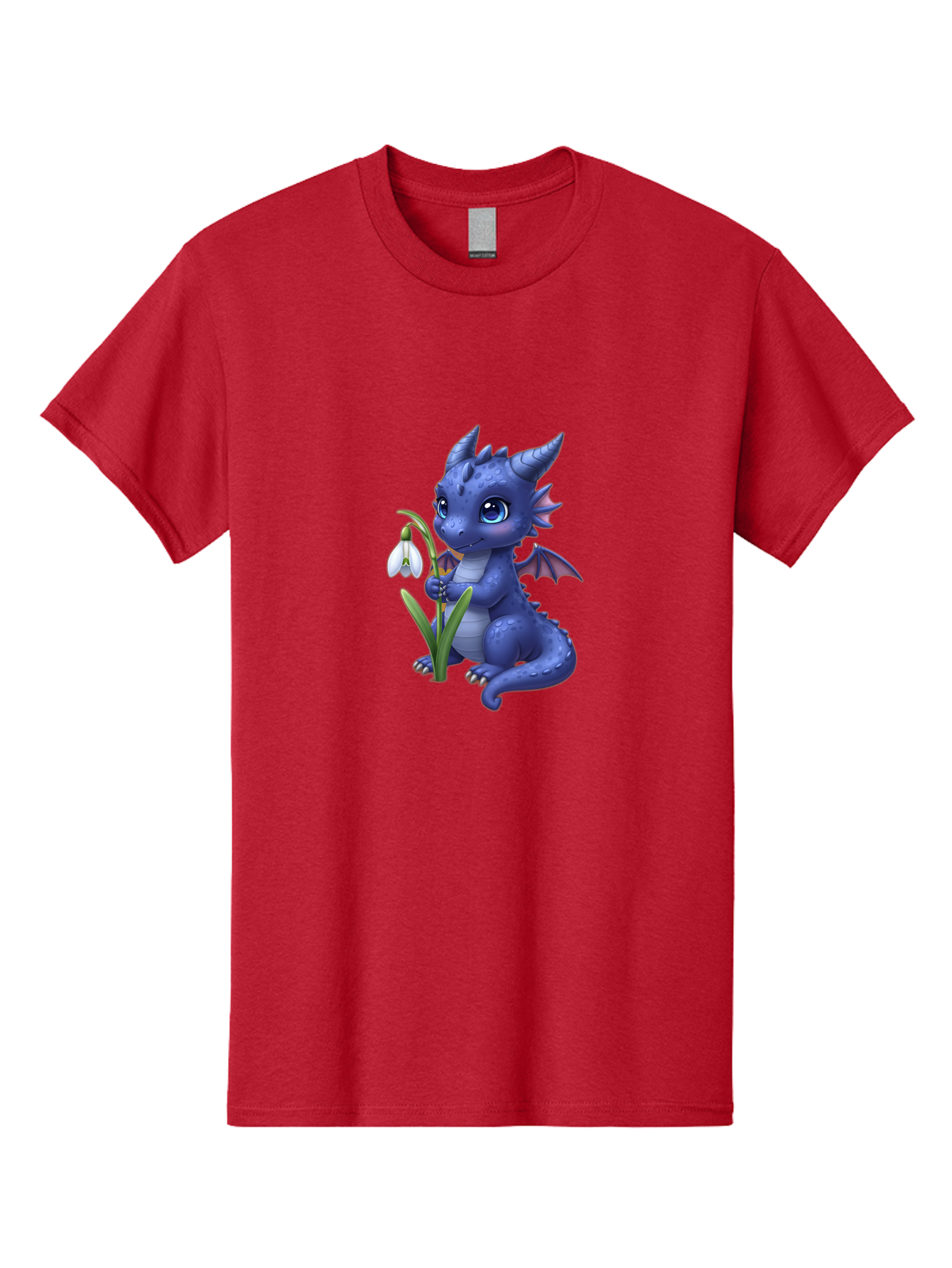 Blue-Dragon-With-Snowdrop Men'S Graphic Tee, 100% Cotton, Comfortable Casual Summer Wear, Machine Washable, Vintage Camera, Old Camera, Antique Camera, Black Camera, Classic Photography, Photography Equipment, Nostalgic Device, Film Camera, Baj336