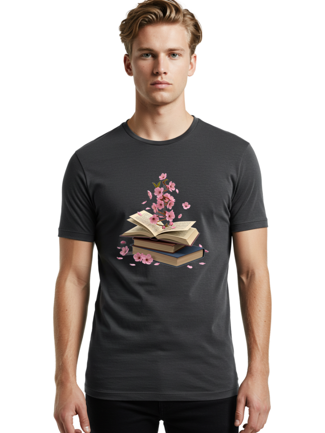 Books-With-Flowers Men'S Graphic Tee, 100% Cotton, Comfortable Casual Summer Wear, Machine Washable, Vintage Camera, Old Camera, Antique Camera, Black Camera, Classic Photography, Photography Equipment, Nostalgic Device, Film Camera, Baj341