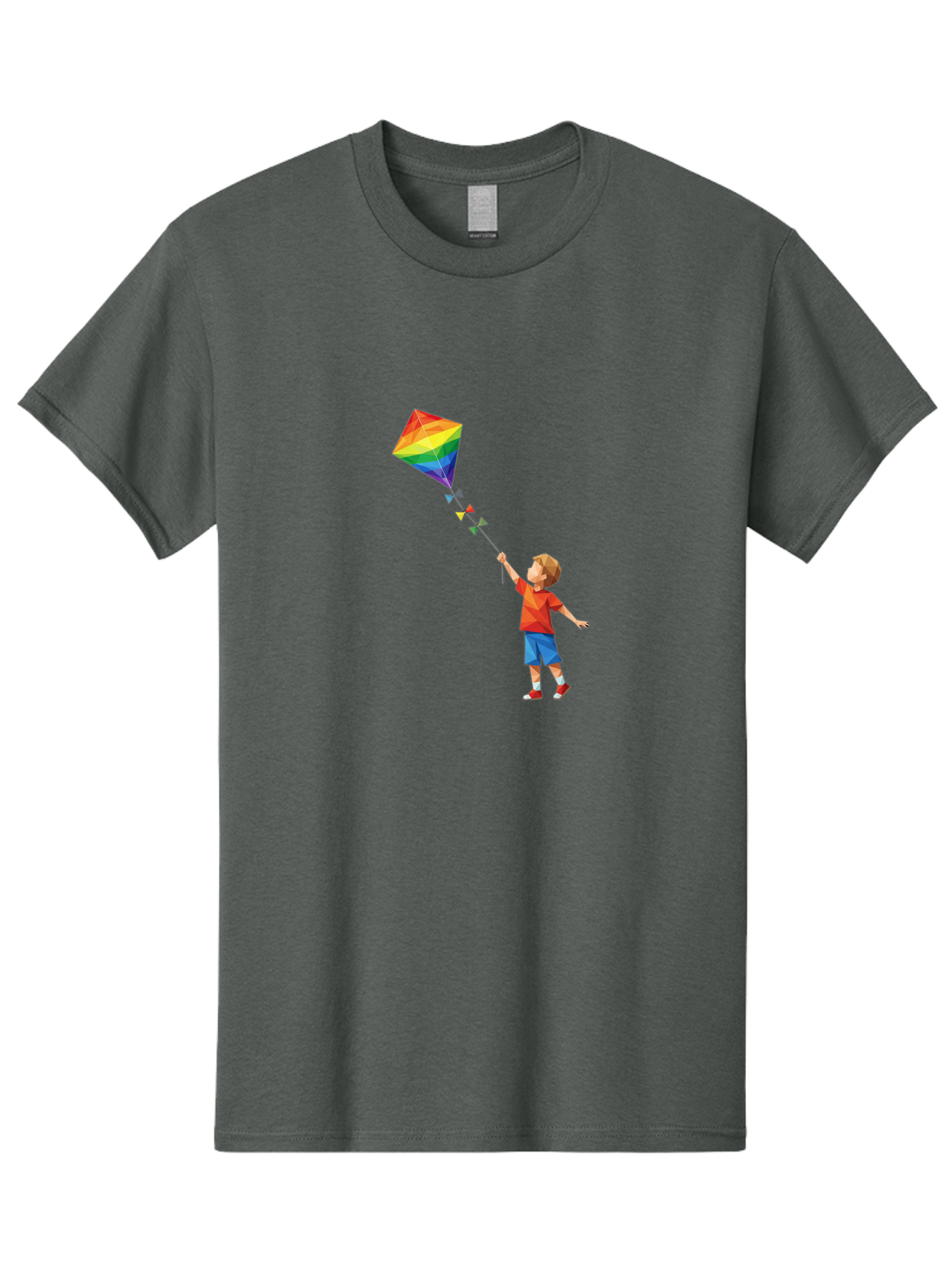 Boy-Flying-Kite Men'S Graphic Tee, 100% Cotton, Comfortable Casual Summer Wear, Machine Washable, Vintage Camera, Old Camera, Antique Camera, Black Camera, Classic Photography, Photography Equipment, Nostalgic Device, Film Camera, Camera Art Baj342