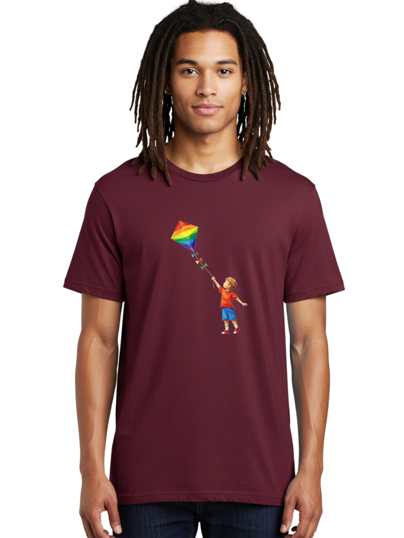 Boy-Flying-Kite Men'S Graphic Tee, 100% Cotton, Comfortable Casual Summer Wear, Machine Washable, Vintage Camera, Old Camera, Antique Camera, Black Camera, Classic Photography, Photography Equipment, Nostalgic Device, Film Camera, Camera Art Baj342