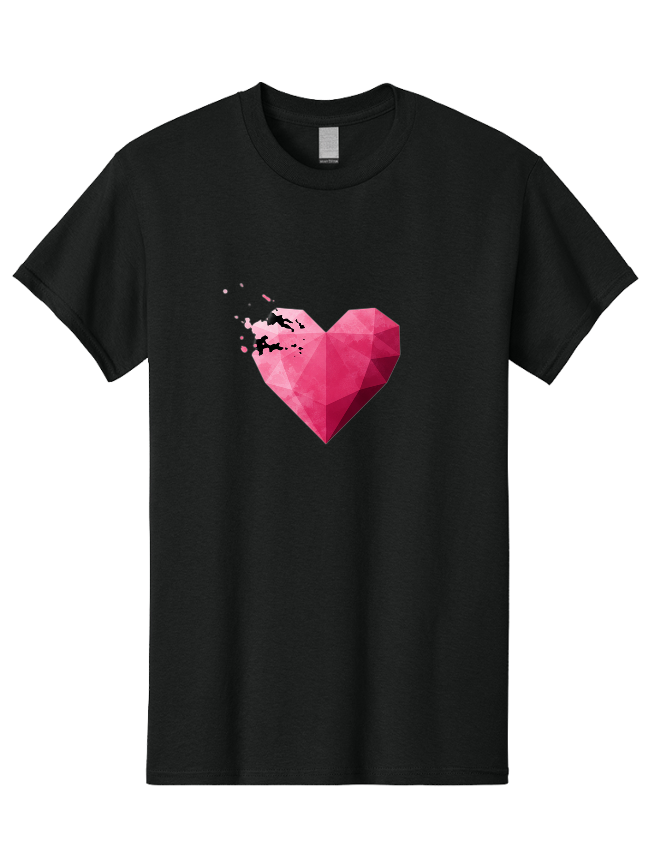 Broken-Heart-1 Men'S Graphic Tee, 100% Cotton, Comfortable Casual Summer Wear, Machine Washable, Vintage Camera, Old Camera, Antique Camera, Black Camera, Classic Photography, Photography Equipment, Nostalgic Device, Film Camera, Camera Art Baj343