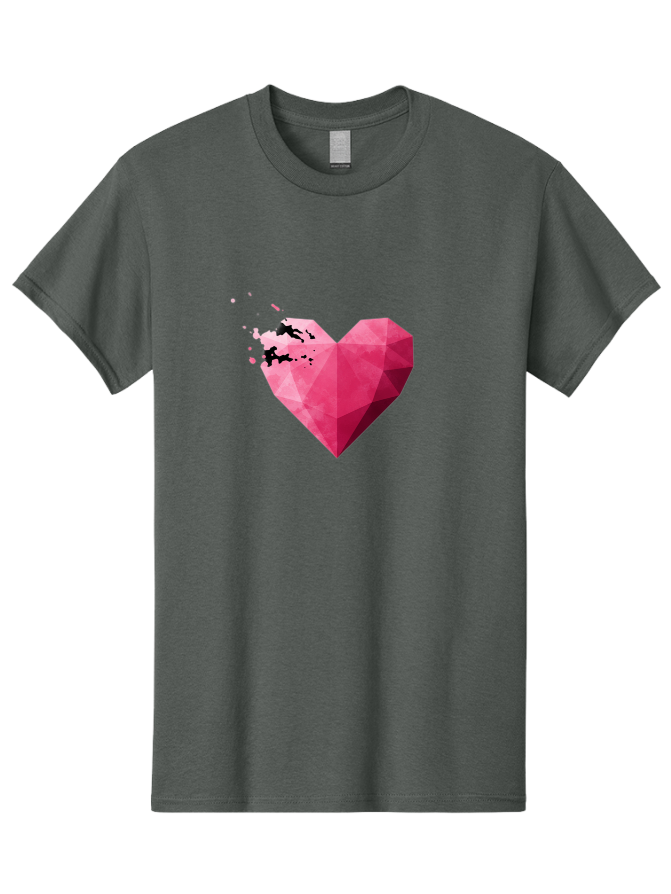 Broken-Heart-1 Men'S Graphic Tee, 100% Cotton, Comfortable Casual Summer Wear, Machine Washable, Vintage Camera, Old Camera, Antique Camera, Black Camera, Classic Photography, Photography Equipment, Nostalgic Device, Film Camera, Camera Art Baj343