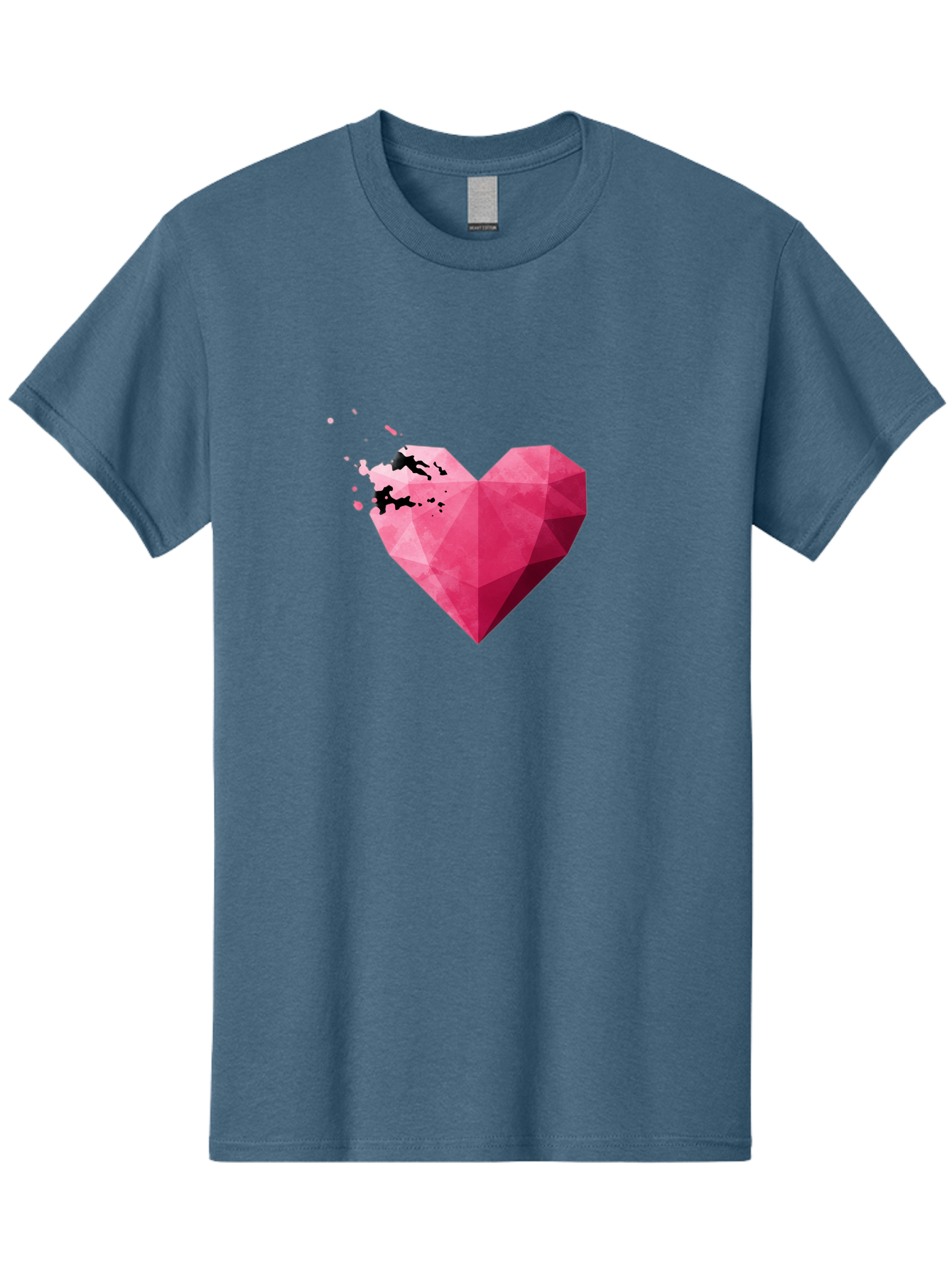 Broken-Heart-1 Men'S Graphic Tee, 100% Cotton, Comfortable Casual Summer Wear, Machine Washable, Vintage Camera, Old Camera, Antique Camera, Black Camera, Classic Photography, Photography Equipment, Nostalgic Device, Film Camera, Camera Art Baj343