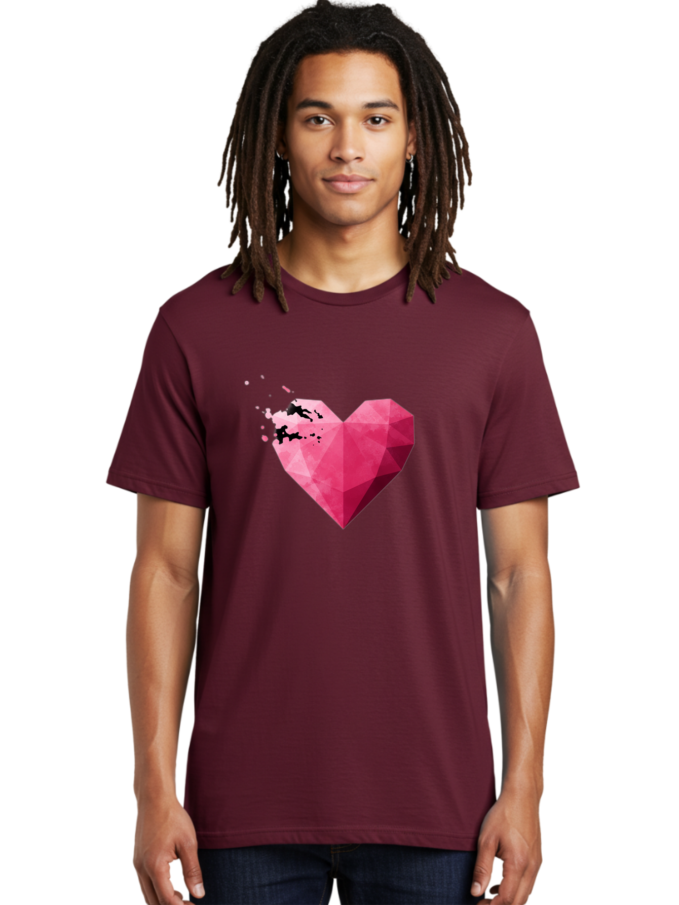 Broken-Heart-1 Men'S Graphic Tee, 100% Cotton, Comfortable Casual Summer Wear, Machine Washable, Vintage Camera, Old Camera, Antique Camera, Black Camera, Classic Photography, Photography Equipment, Nostalgic Device, Film Camera, Camera Art Baj343