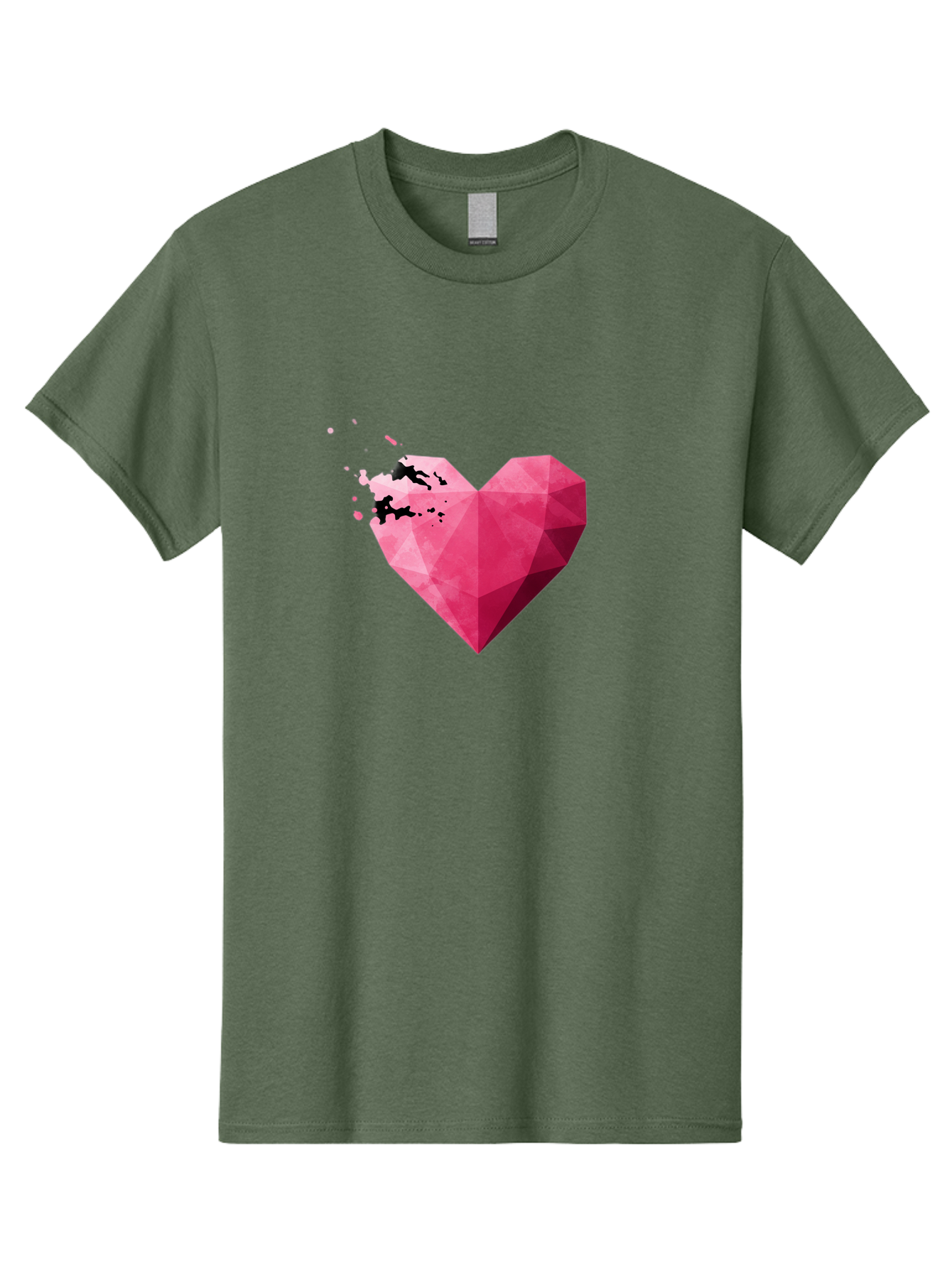 Broken-Heart-1 Men'S Graphic Tee, 100% Cotton, Comfortable Casual Summer Wear, Machine Washable, Vintage Camera, Old Camera, Antique Camera, Black Camera, Classic Photography, Photography Equipment, Nostalgic Device, Film Camera, Camera Art Baj343