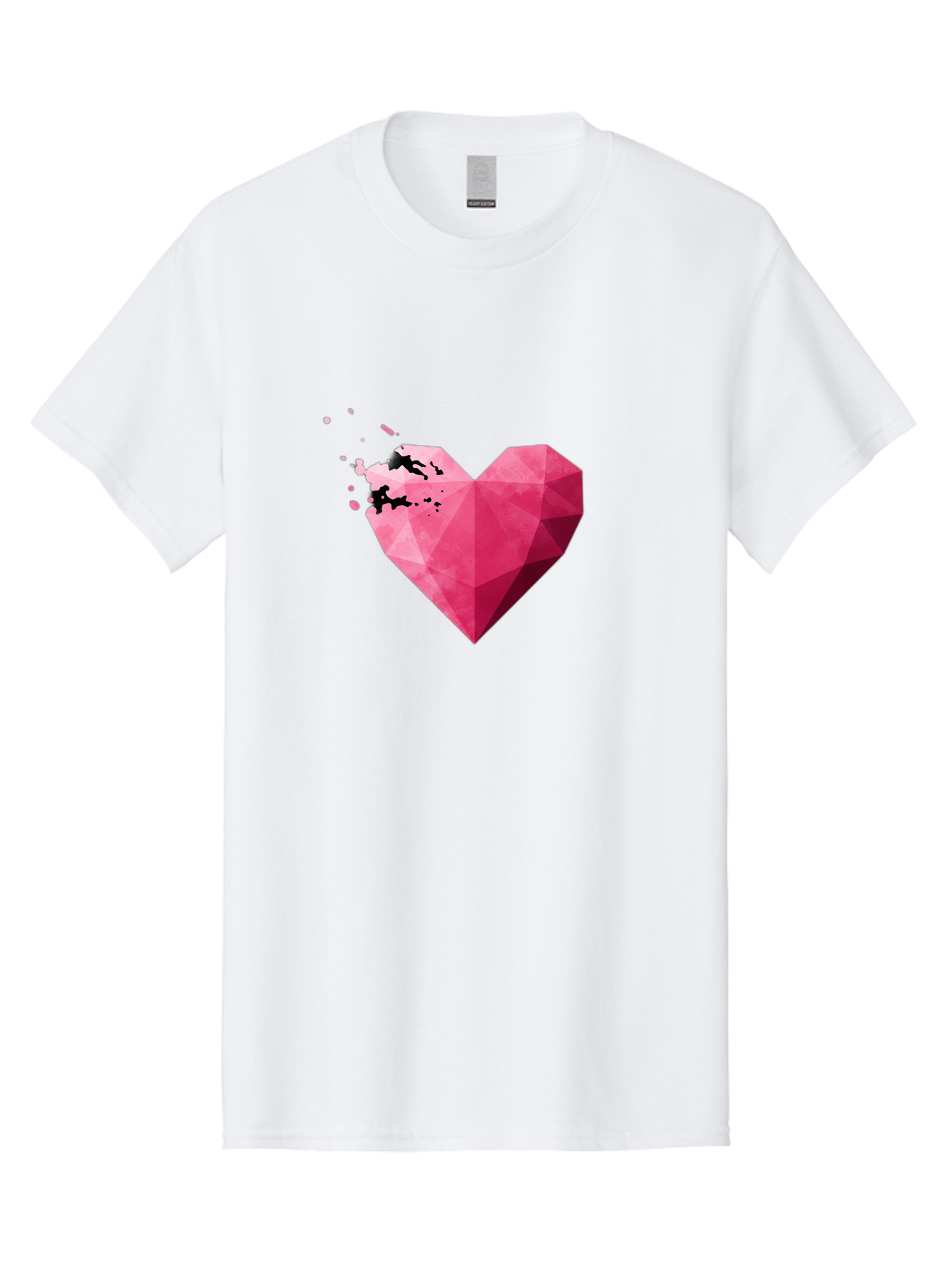 Broken-Heart-1 Men'S Graphic Tee, 100% Cotton, Comfortable Casual Summer Wear, Machine Washable, Vintage Camera, Old Camera, Antique Camera, Black Camera, Classic Photography, Photography Equipment, Nostalgic Device, Film Camera, Camera Art Baj343
