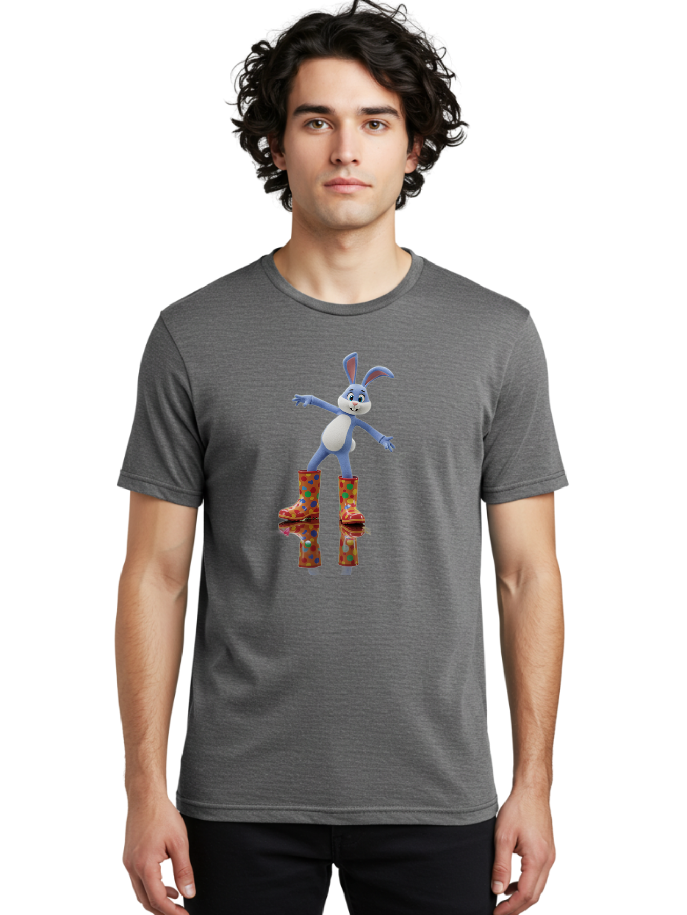 Bugs-Bunny-Red-Rainboots Men'S Graphic Tee, 100% Cotton, Comfortable Casual Summer Wear, Machine Washable, Vintage Camera, Old Camera, Antique Camera, Black Camera, Classic Photography, Photography Equipment, Nostalgic Device, Film Camera, Baj345