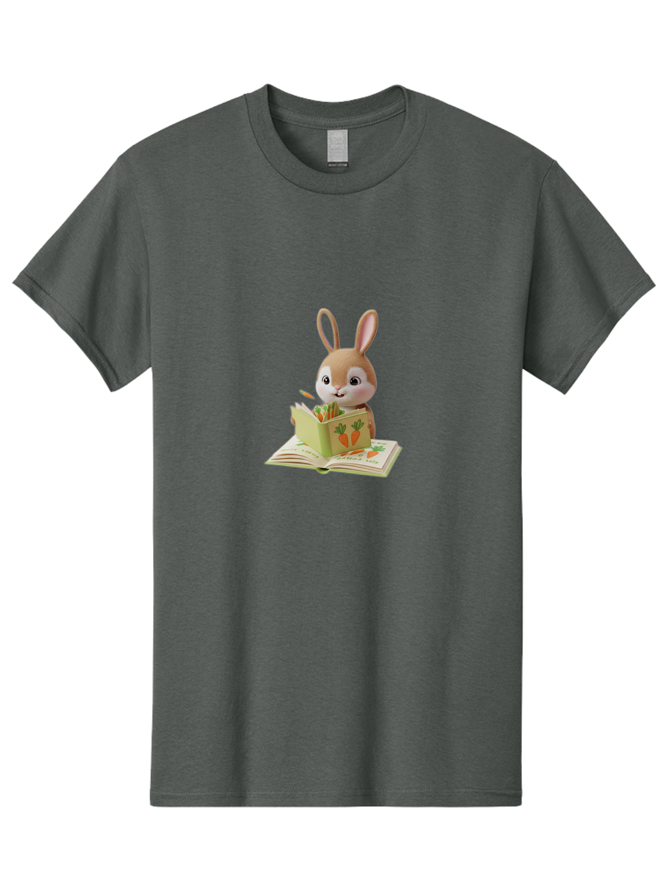 Bunny-Reading-Carrot-Book Men'S Graphic Tee, 100% Cotton, Comfortable Casual Summer Wear, Machine Washable, Vintage Camera, Old Camera, Antique Camera, Black Camera, Classic Photography, Photography Equipment, Nostalgic Device, Film Camera, Baj348