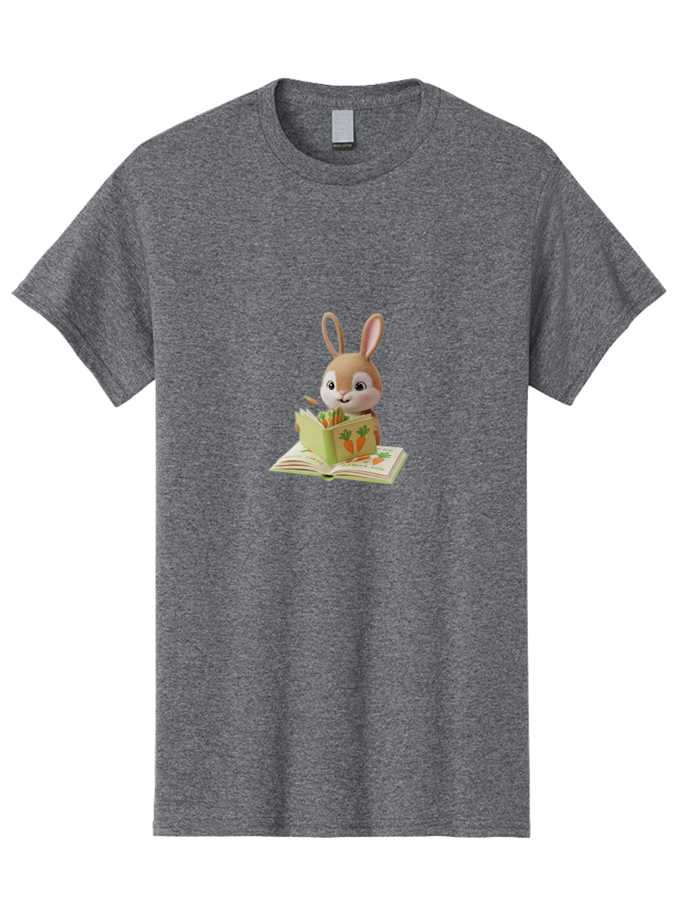 Bunny-Reading-Carrot-Book Men'S Graphic Tee, 100% Cotton, Comfortable Casual Summer Wear, Machine Washable, Vintage Camera, Old Camera, Antique Camera, Black Camera, Classic Photography, Photography Equipment, Nostalgic Device, Film Camera, Baj348