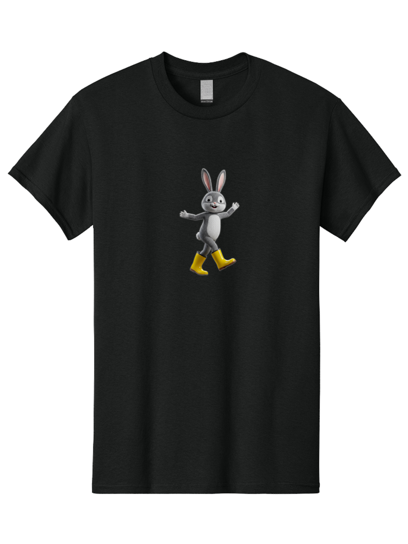 Bunny Men'S Graphic Tee, 100% Cotton, Comfortable Casual Summer Wear, Machine Washable, Vintage Camera, Old Camera, Antique Camera, Black Camera, Classic Photography, Photography Equipment, Nostalgic Device, Film Camera, Camera Art Baj349