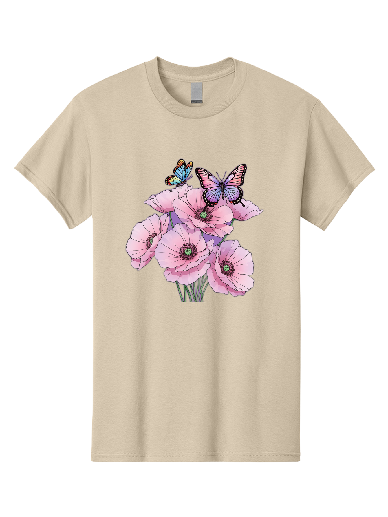 Butterflies-And-Poppies Men'S Graphic Tee, 100% Cotton, Comfortable Casual Summer Wear, Machine Washable, Vintage Camera, Old Camera, Antique Camera, Black Camera, Classic Photography, Photography Equipment, Nostalgic Device, Film Camera, Baj351