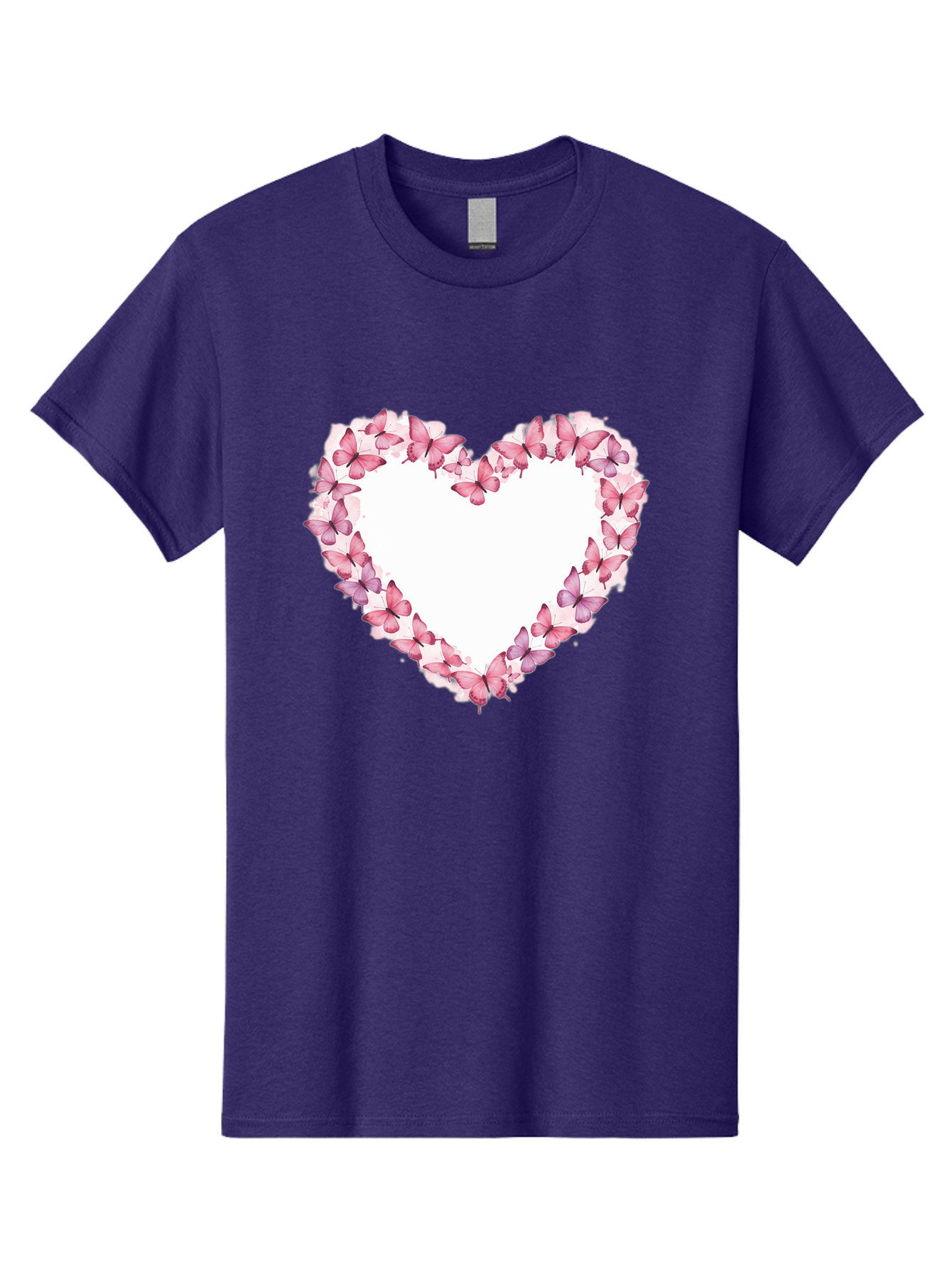 Butterflies-Heart Men'S Graphic Tee, 100% Cotton, Comfortable Casual Summer Wear, Machine Washable, Vintage Camera, Old Camera, Antique Camera, Black Camera, Classic Photography, Photography Equipment, Nostalgic Device, Film Camera, Camera Art Baj354