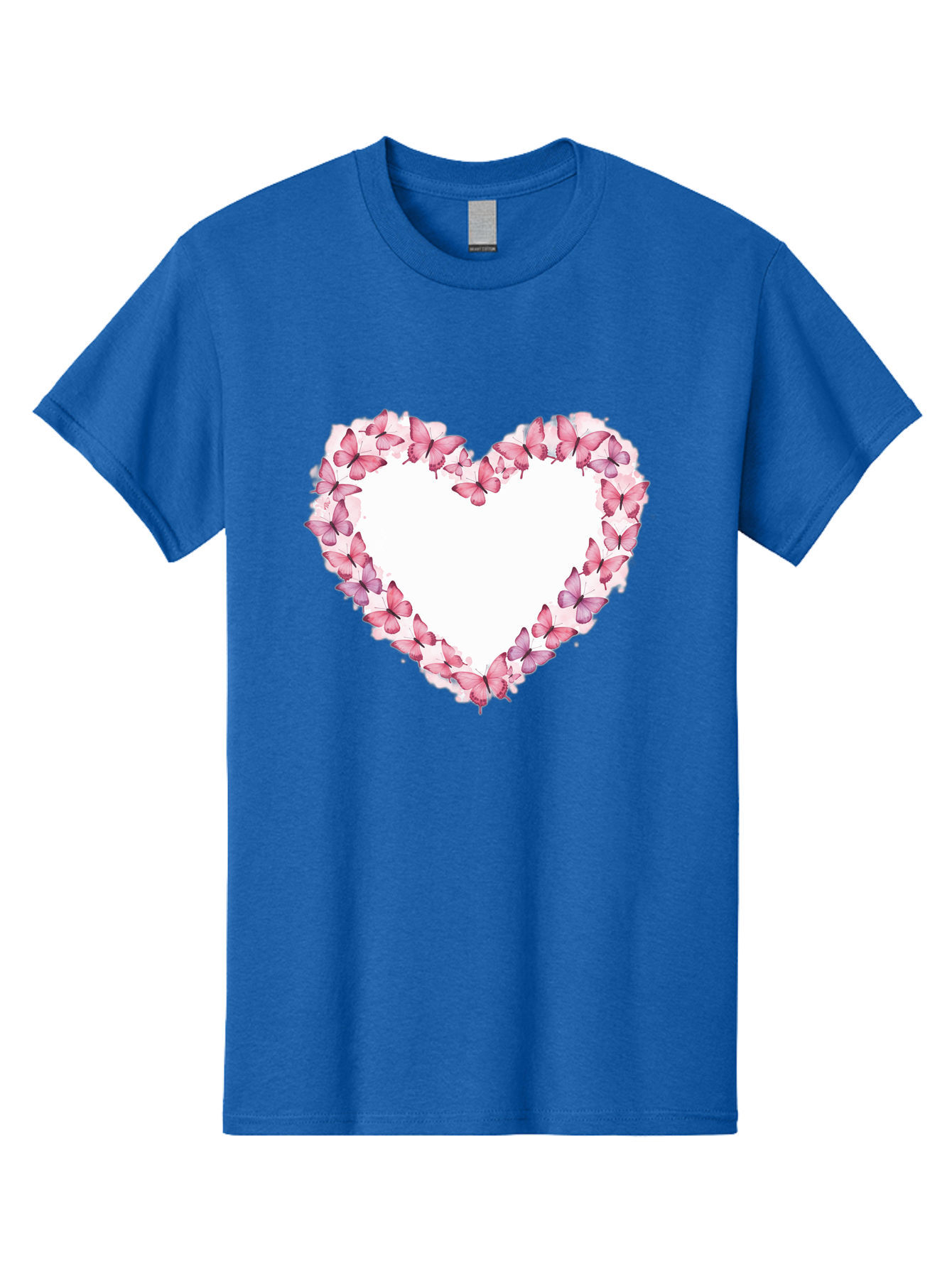 Butterflies-Heart Men'S Graphic Tee, 100% Cotton, Comfortable Casual Summer Wear, Machine Washable, Vintage Camera, Old Camera, Antique Camera, Black Camera, Classic Photography, Photography Equipment, Nostalgic Device, Film Camera, Camera Art Baj354
