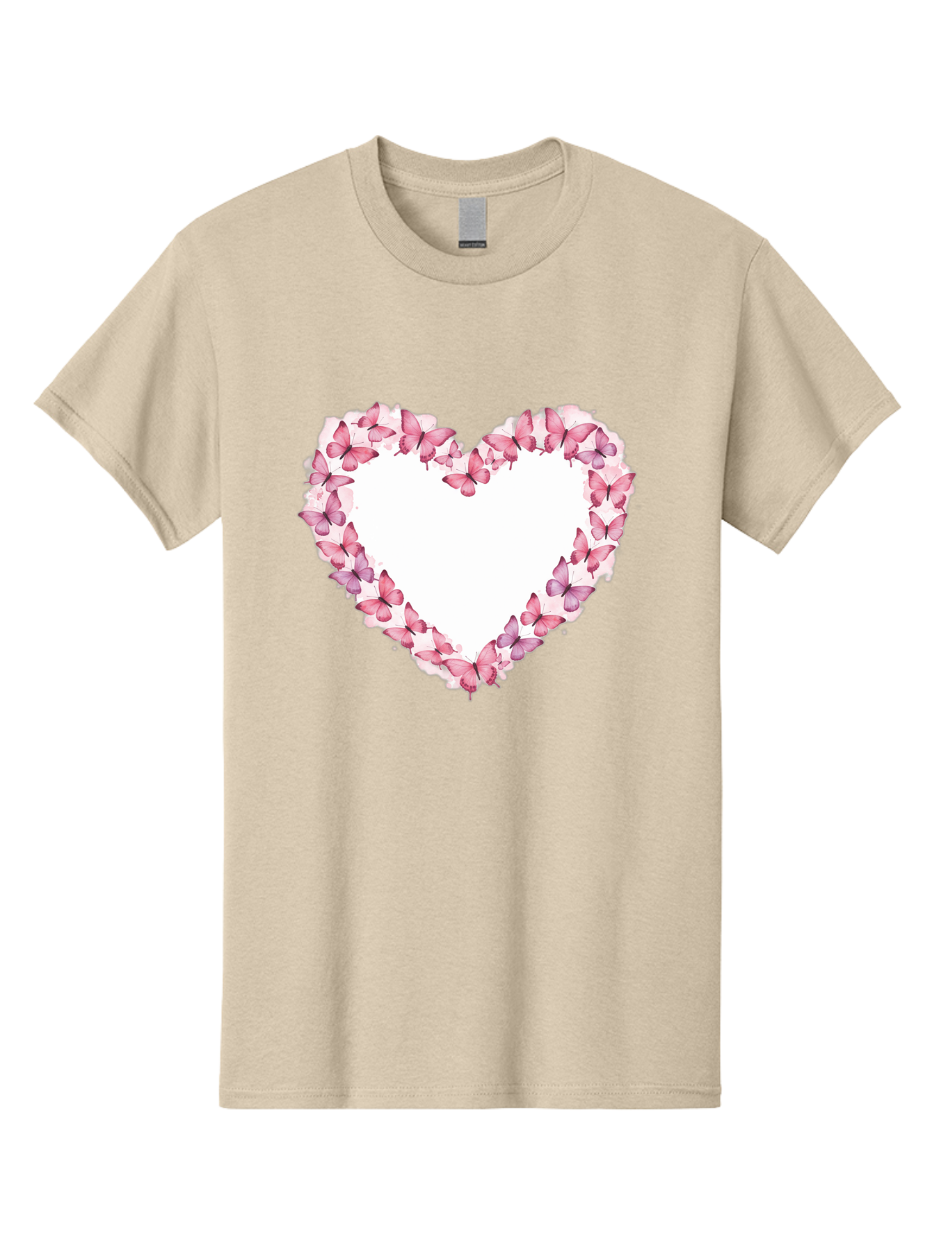 Butterflies-Heart Men'S Graphic Tee, 100% Cotton, Comfortable Casual Summer Wear, Machine Washable, Vintage Camera, Old Camera, Antique Camera, Black Camera, Classic Photography, Photography Equipment, Nostalgic Device, Film Camera, Camera Art Baj354