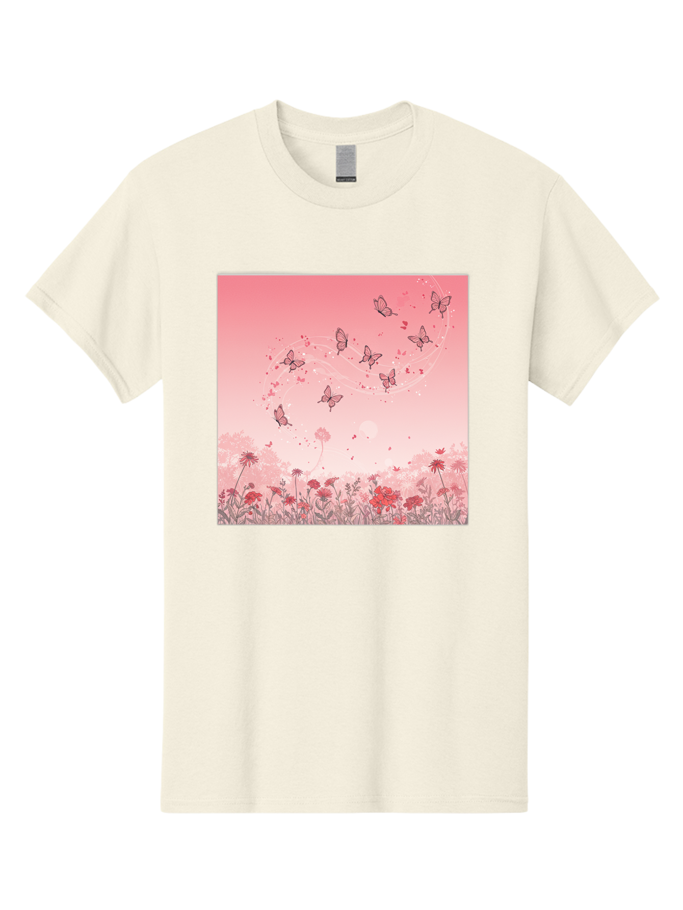 Butterflies-In-Flowers Men'S Graphic Tee, 100% Cotton, Comfortable Casual Summer Wear, Machine Washable, Vintage Camera, Old Camera, Antique Camera, Black Camera, Classic Photography, Photography Equipment, Nostalgic Device, Film Camera, Baj355