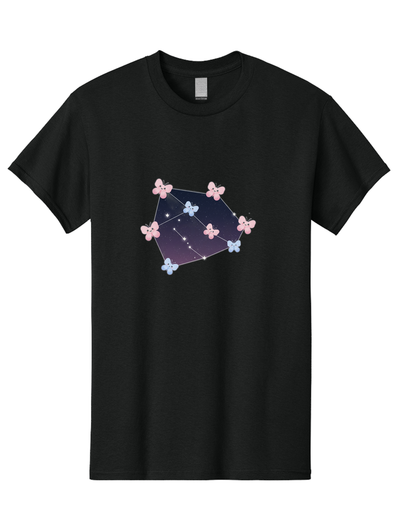 Butterfly-Constellation Men'S Graphic Tee, 100% Cotton, Comfortable Casual Summer Wear, Machine Washable, Vintage Camera, Old Camera, Antique Camera, Black Camera, Classic Photography, Photography Equipment, Nostalgic Device, Film Camera, Baj357