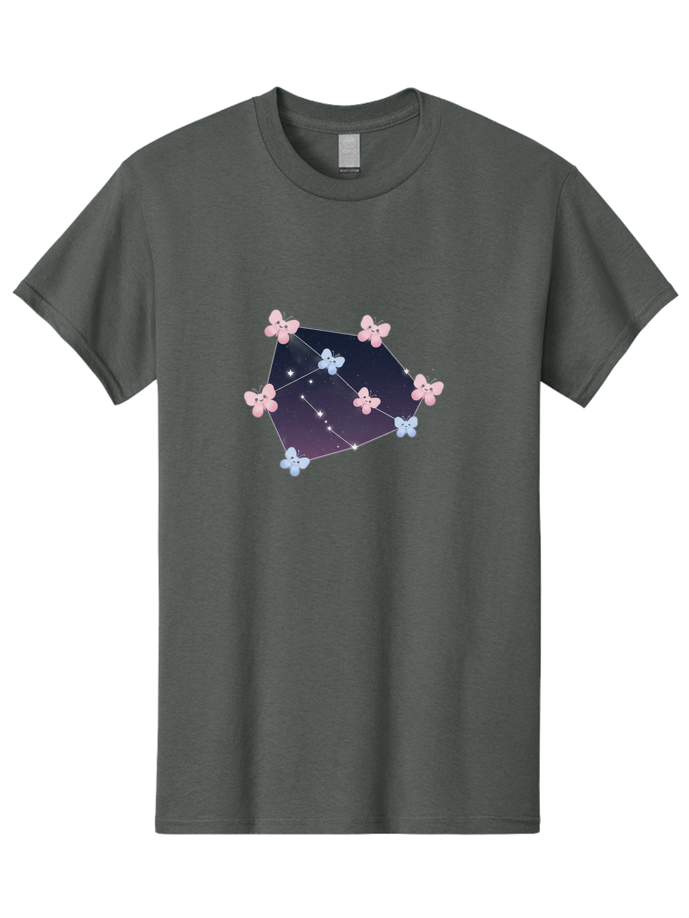 Butterfly-Constellation Men'S Graphic Tee, 100% Cotton, Comfortable Casual Summer Wear, Machine Washable, Vintage Camera, Old Camera, Antique Camera, Black Camera, Classic Photography, Photography Equipment, Nostalgic Device, Film Camera, Baj357