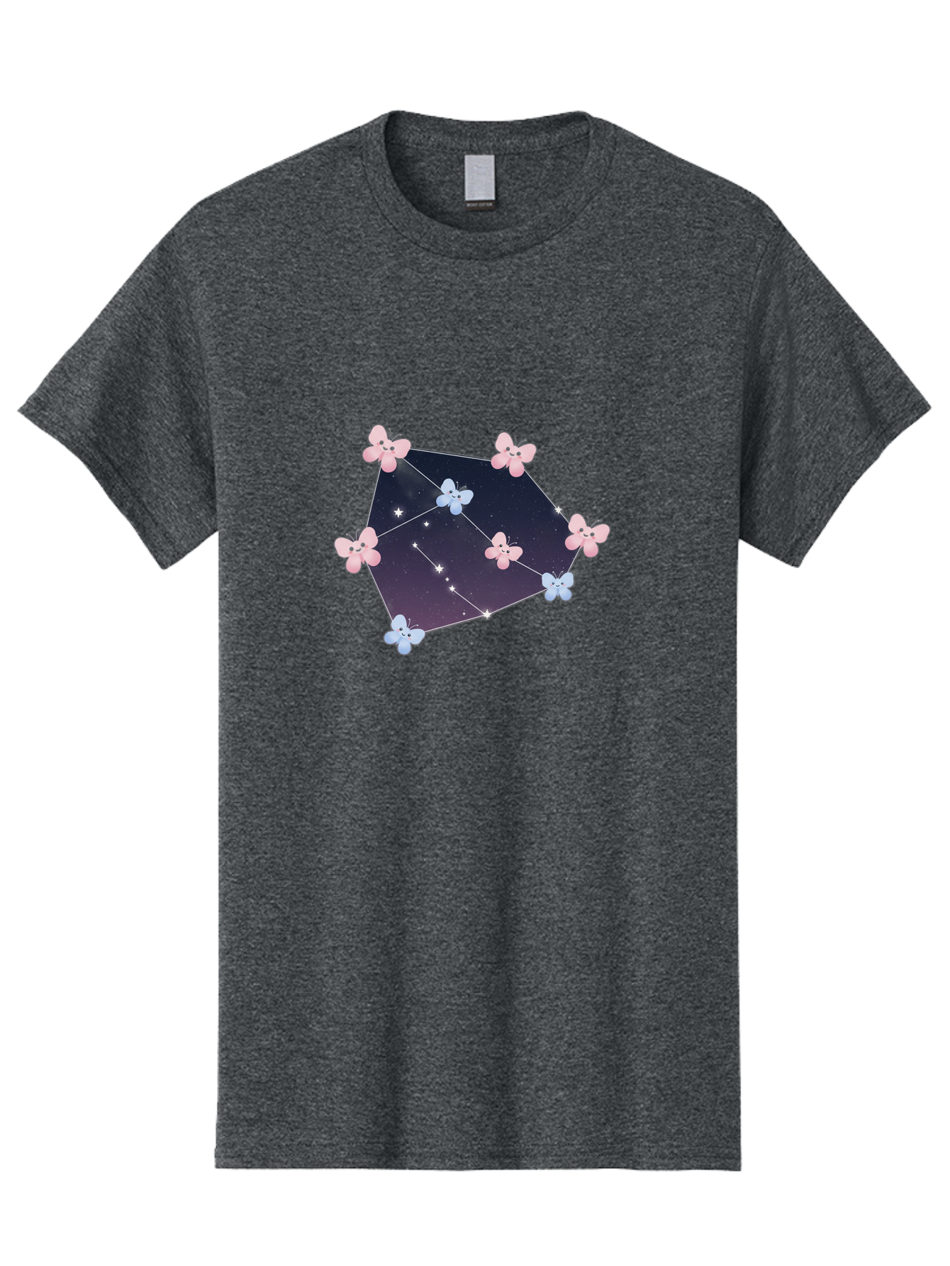 Butterfly-Constellation Men'S Graphic Tee, 100% Cotton, Comfortable Casual Summer Wear, Machine Washable, Vintage Camera, Old Camera, Antique Camera, Black Camera, Classic Photography, Photography Equipment, Nostalgic Device, Film Camera, Baj357