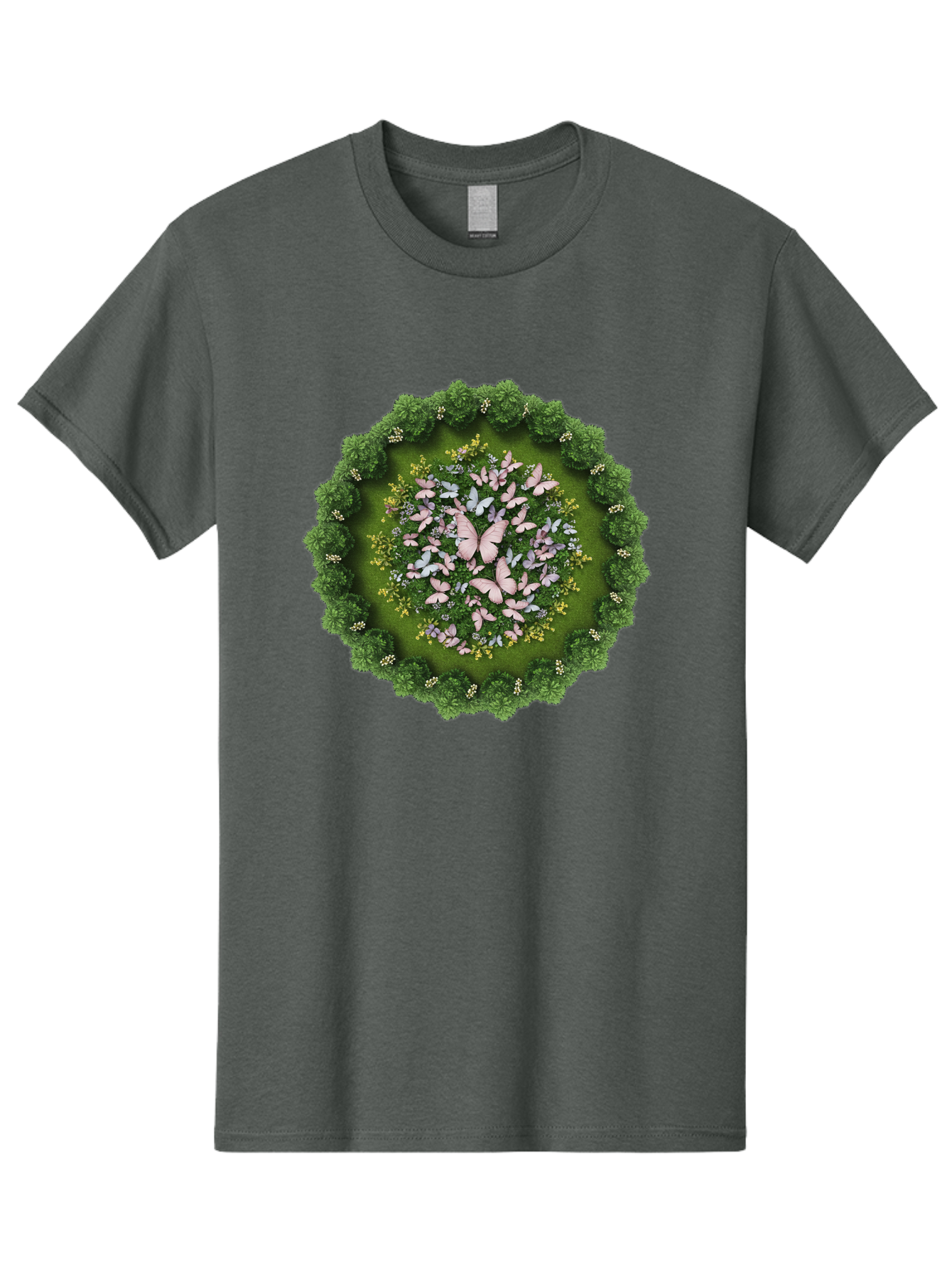 Butterfly-Garden Men'S Graphic Tee, 100% Cotton, Comfortable Casual Summer Wear, Machine Washable, Vintage Camera, Old Camera, Antique Camera, Black Camera, Classic Photography, Photography Equipment, Nostalgic Device, Film Camera, Camera Art Baj359
