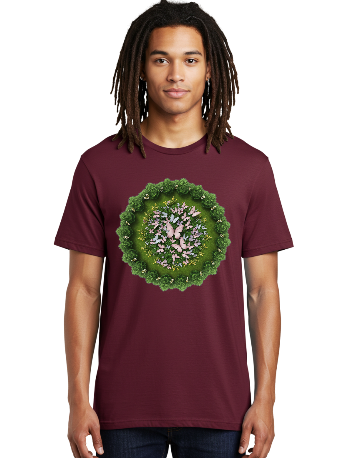 Butterfly-Garden Men'S Graphic Tee, 100% Cotton, Comfortable Casual Summer Wear, Machine Washable, Vintage Camera, Old Camera, Antique Camera, Black Camera, Classic Photography, Photography Equipment, Nostalgic Device, Film Camera, Camera Art Baj359