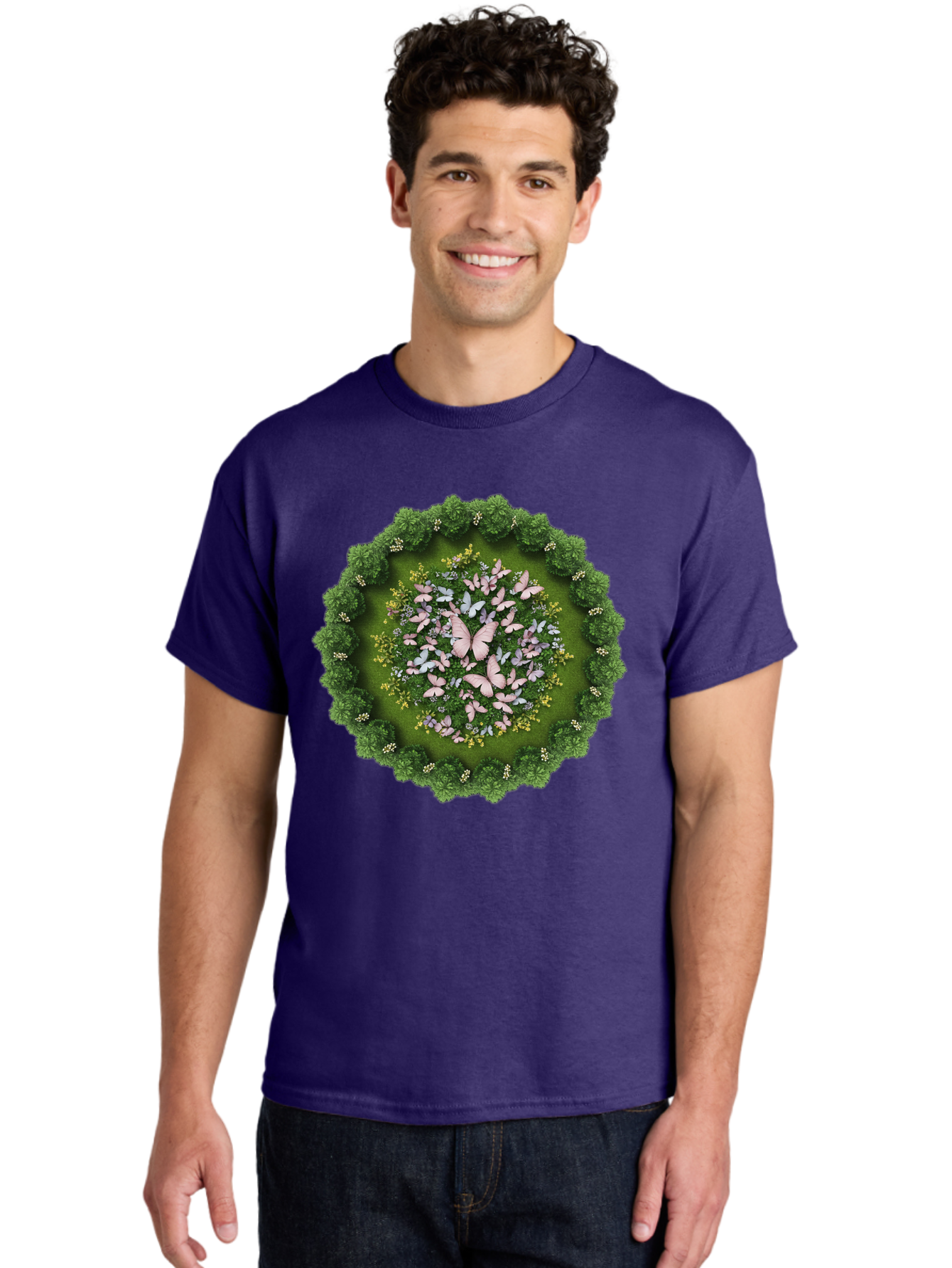 Butterfly-Garden Men'S Graphic Tee, 100% Cotton, Comfortable Casual Summer Wear, Machine Washable, Vintage Camera, Old Camera, Antique Camera, Black Camera, Classic Photography, Photography Equipment, Nostalgic Device, Film Camera, Camera Art Baj359