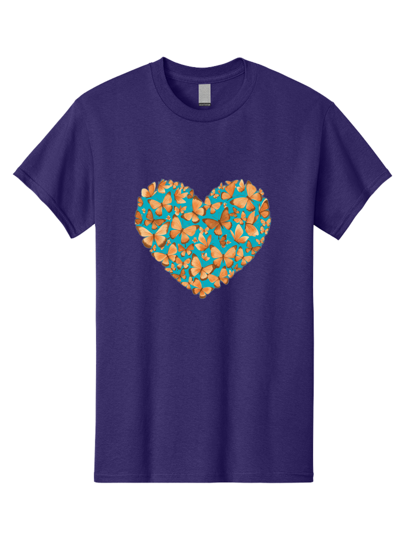 Butterfly-Heart-1 Men'S Graphic Tee, 100% Cotton, Comfortable Casual Summer Wear, Machine Washable, Vintage Camera, Old Camera, Antique Camera, Black Camera, Classic Photography, Photography Equipment, Nostalgic Device, Film Camera, Camera Art Baj360