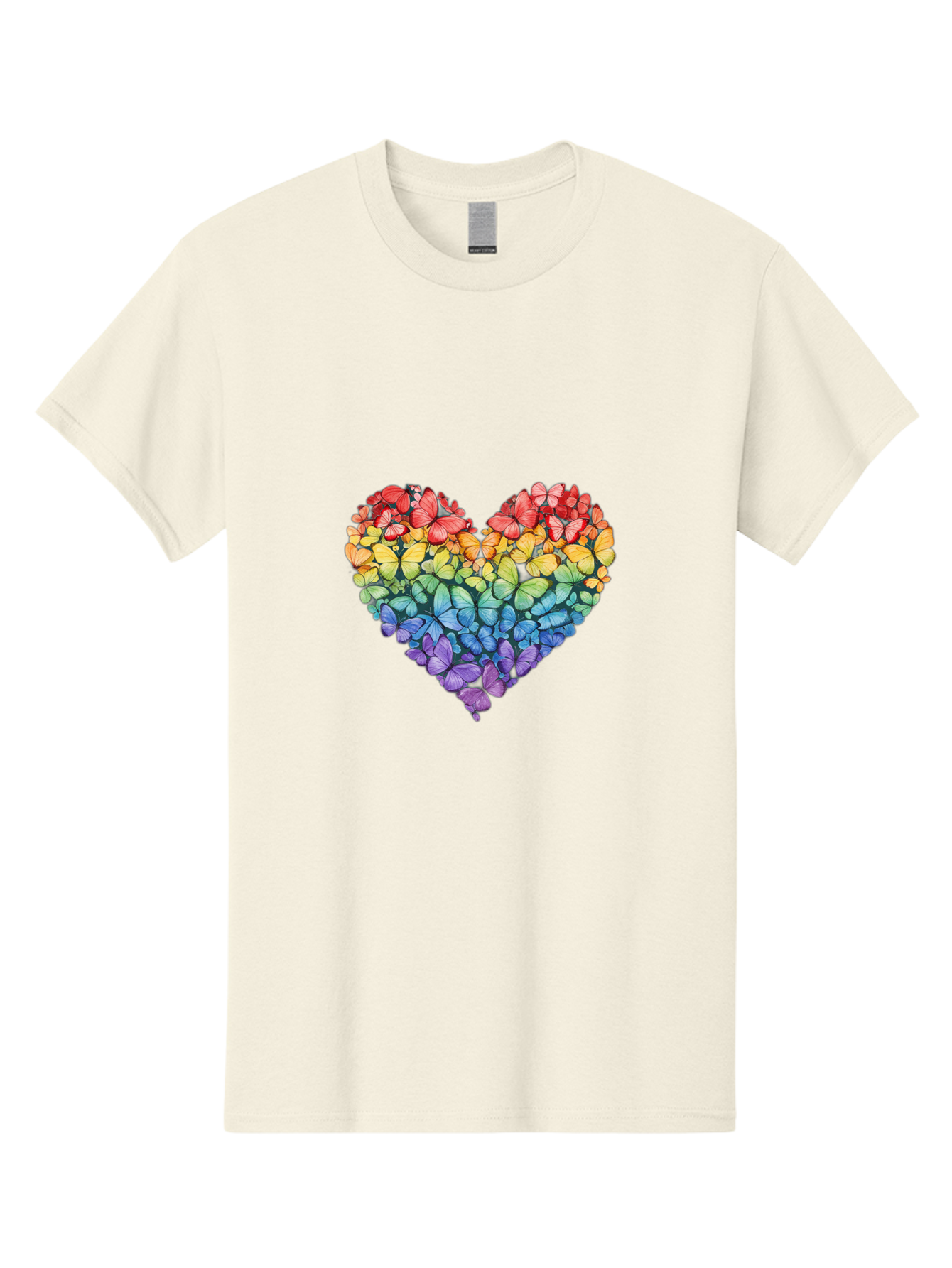 Butterfly-Heart-3 Men'S Graphic Tee, 100% Cotton, Comfortable Casual Summer Wear, Machine Washable, Vintage Camera, Old Camera, Antique Camera, Black Camera, Classic Photography, Photography Equipment, Nostalgic Device, Film Camera, Camera Art Baj362