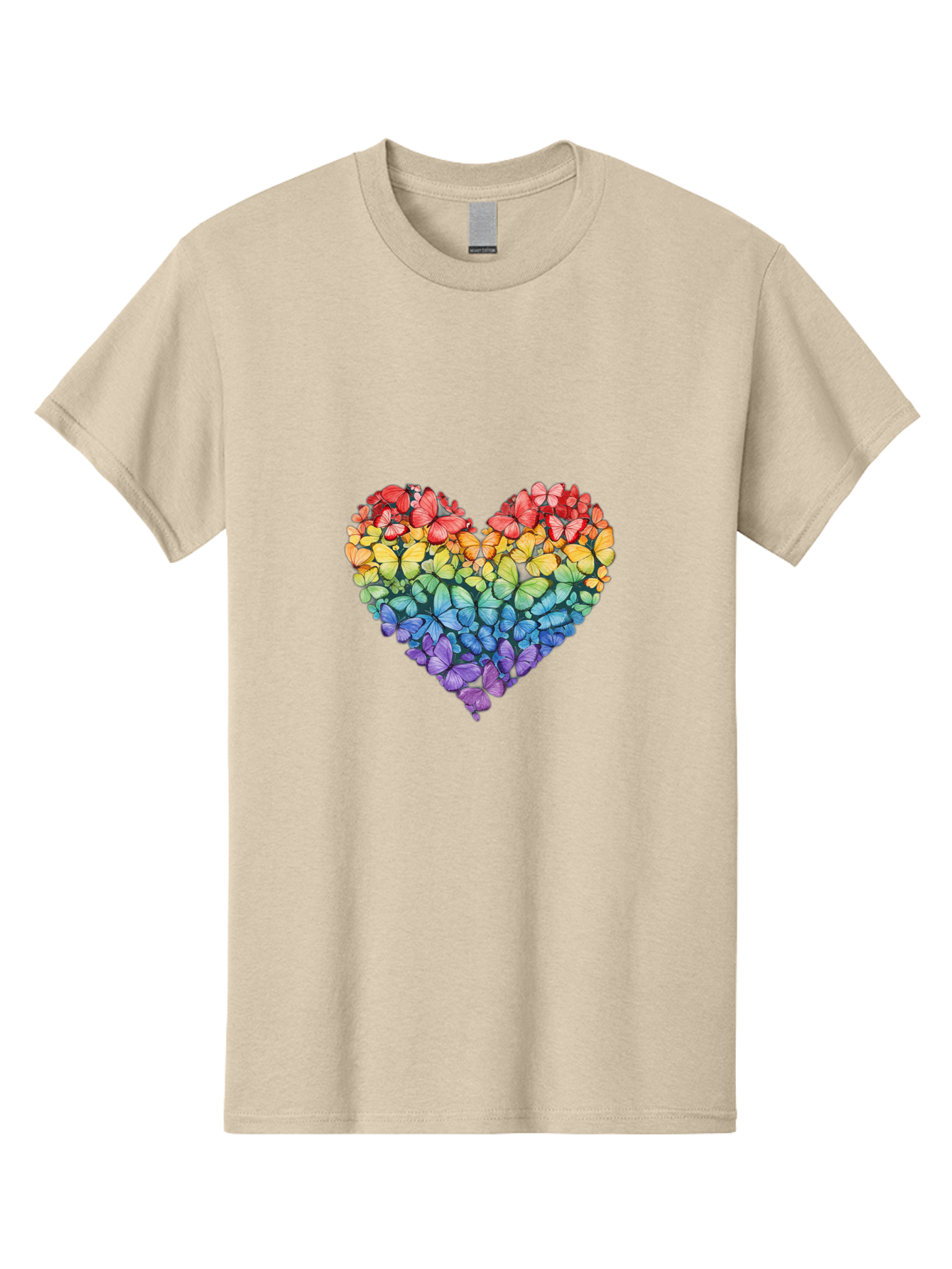 Butterfly-Heart-3 Men'S Graphic Tee, 100% Cotton, Comfortable Casual Summer Wear, Machine Washable, Vintage Camera, Old Camera, Antique Camera, Black Camera, Classic Photography, Photography Equipment, Nostalgic Device, Film Camera, Camera Art Baj362