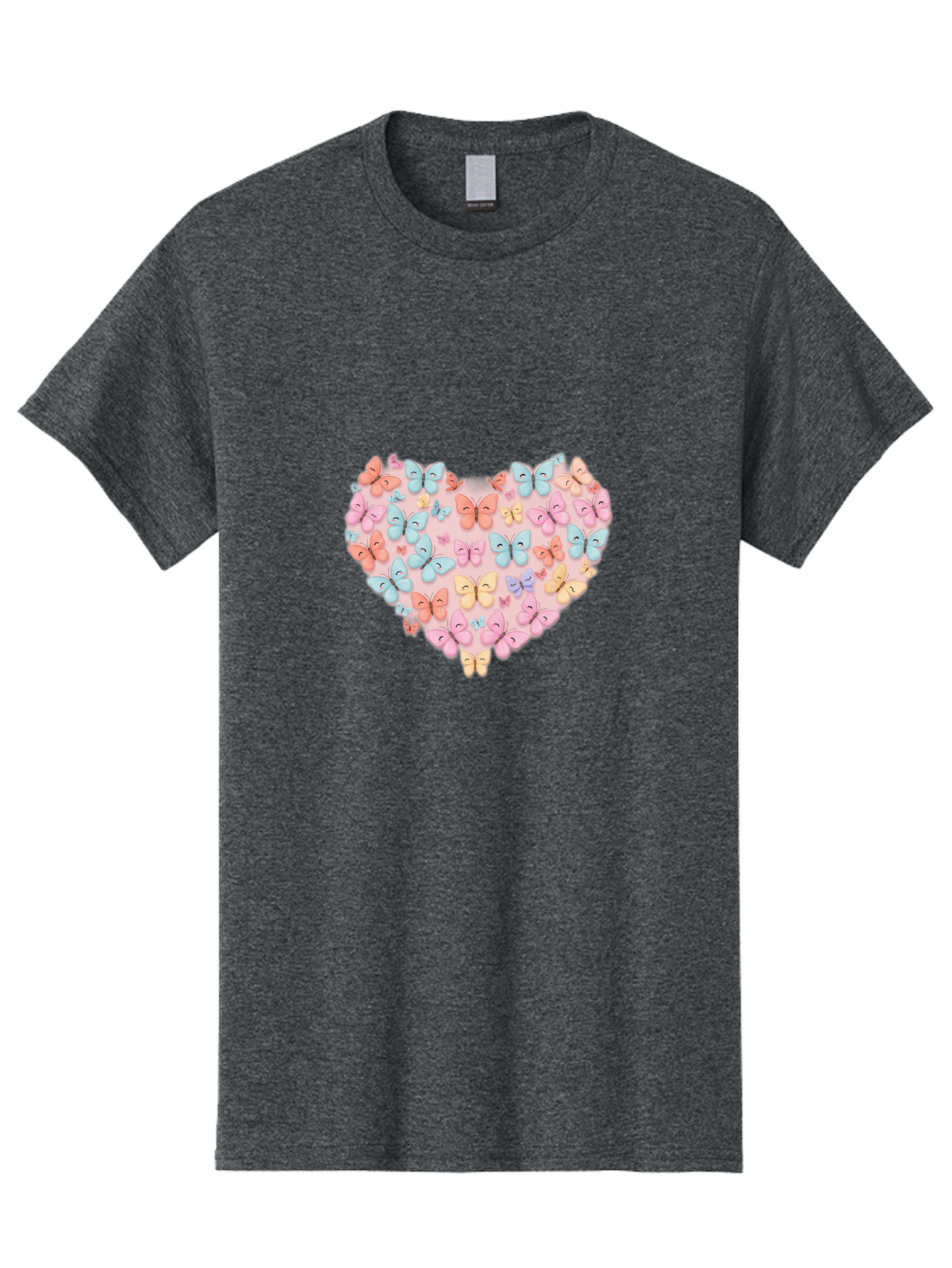 Butterfly-Heart Men'S Graphic Tee, 100% Cotton, Comfortable Casual Summer Wear, Machine Washable, Vintage Camera, Old Camera, Antique Camera, Black Camera, Classic Photography, Photography Equipment, Nostalgic Device, Film Camera, Camera Art Baj364