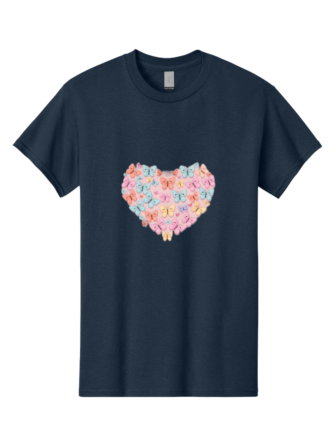 Butterfly-Heart Men'S Graphic Tee, 100% Cotton, Comfortable Casual Summer Wear, Machine Washable, Vintage Camera, Old Camera, Antique Camera, Black Camera, Classic Photography, Photography Equipment, Nostalgic Device, Film Camera, Camera Art Baj364