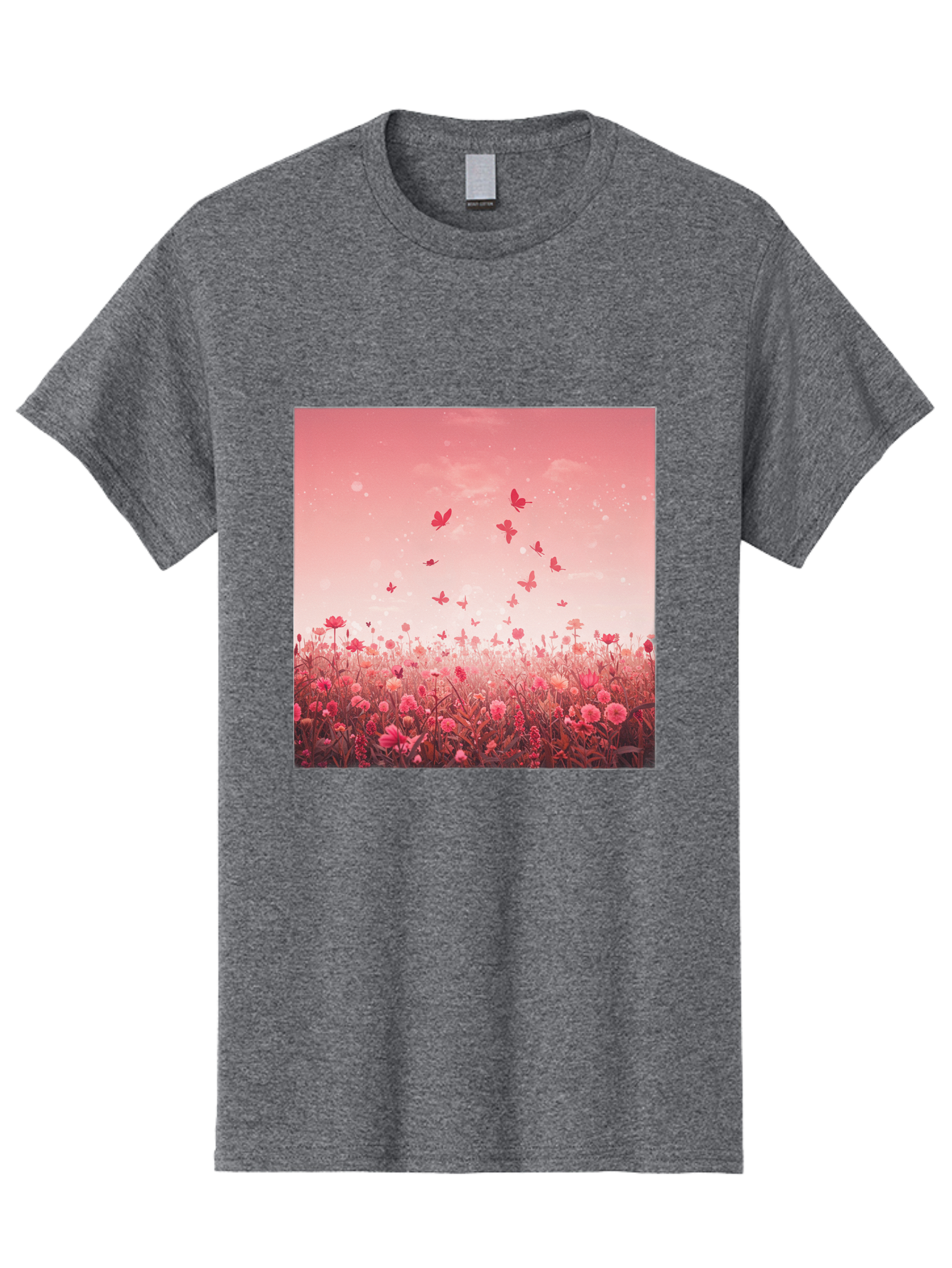 Butterfly-Meadow Men'S Graphic Tee, 100% Cotton, Comfortable Casual Summer Wear, Machine Washable, Vintage Camera, Old Camera, Antique Camera, Black Camera, Classic Photography, Photography Equipment, Nostalgic Device, Film Camera, Camera Art Baj365