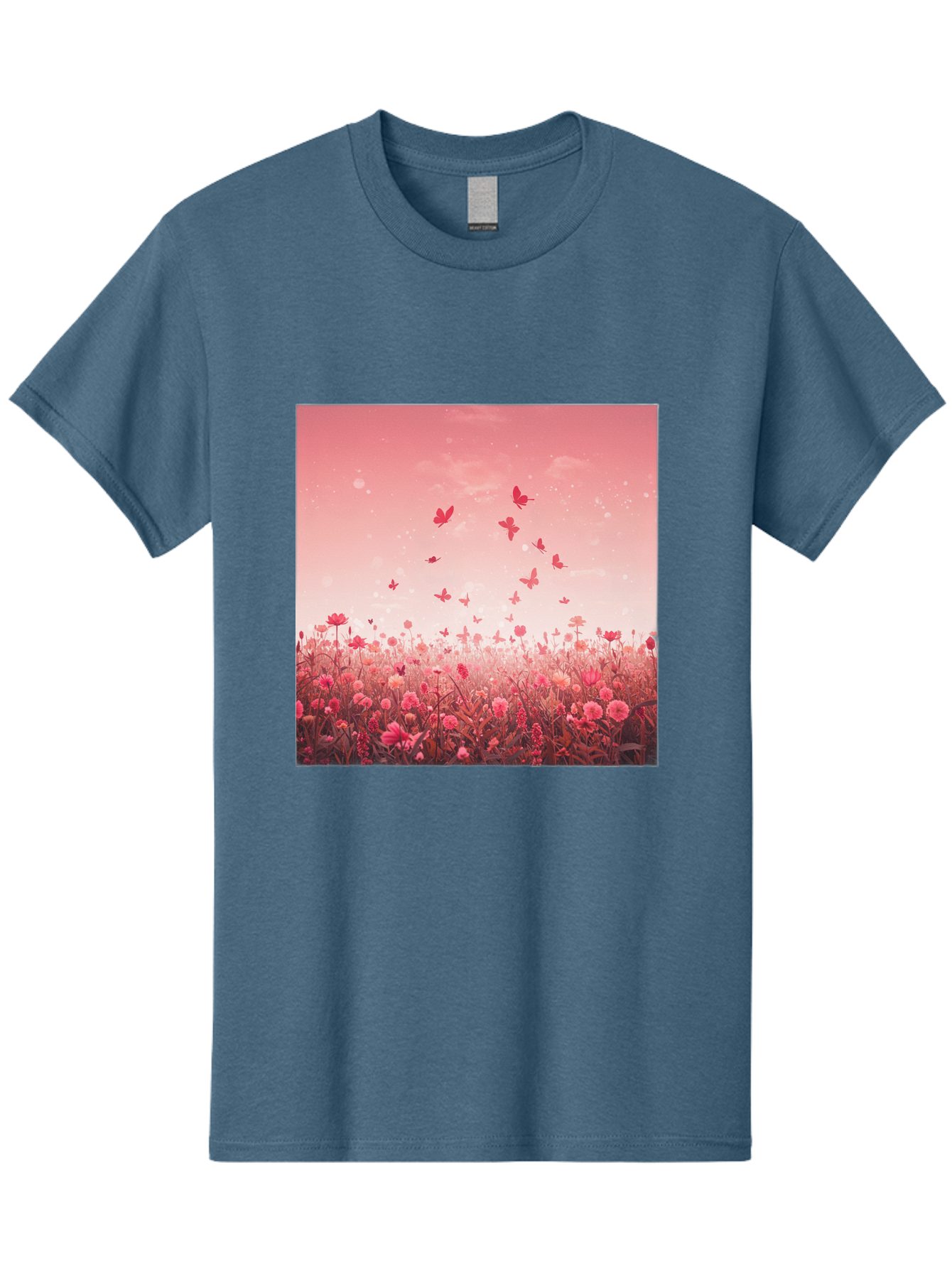 Butterfly-Meadow Men'S Graphic Tee, 100% Cotton, Comfortable Casual Summer Wear, Machine Washable, Vintage Camera, Old Camera, Antique Camera, Black Camera, Classic Photography, Photography Equipment, Nostalgic Device, Film Camera, Camera Art Baj365
