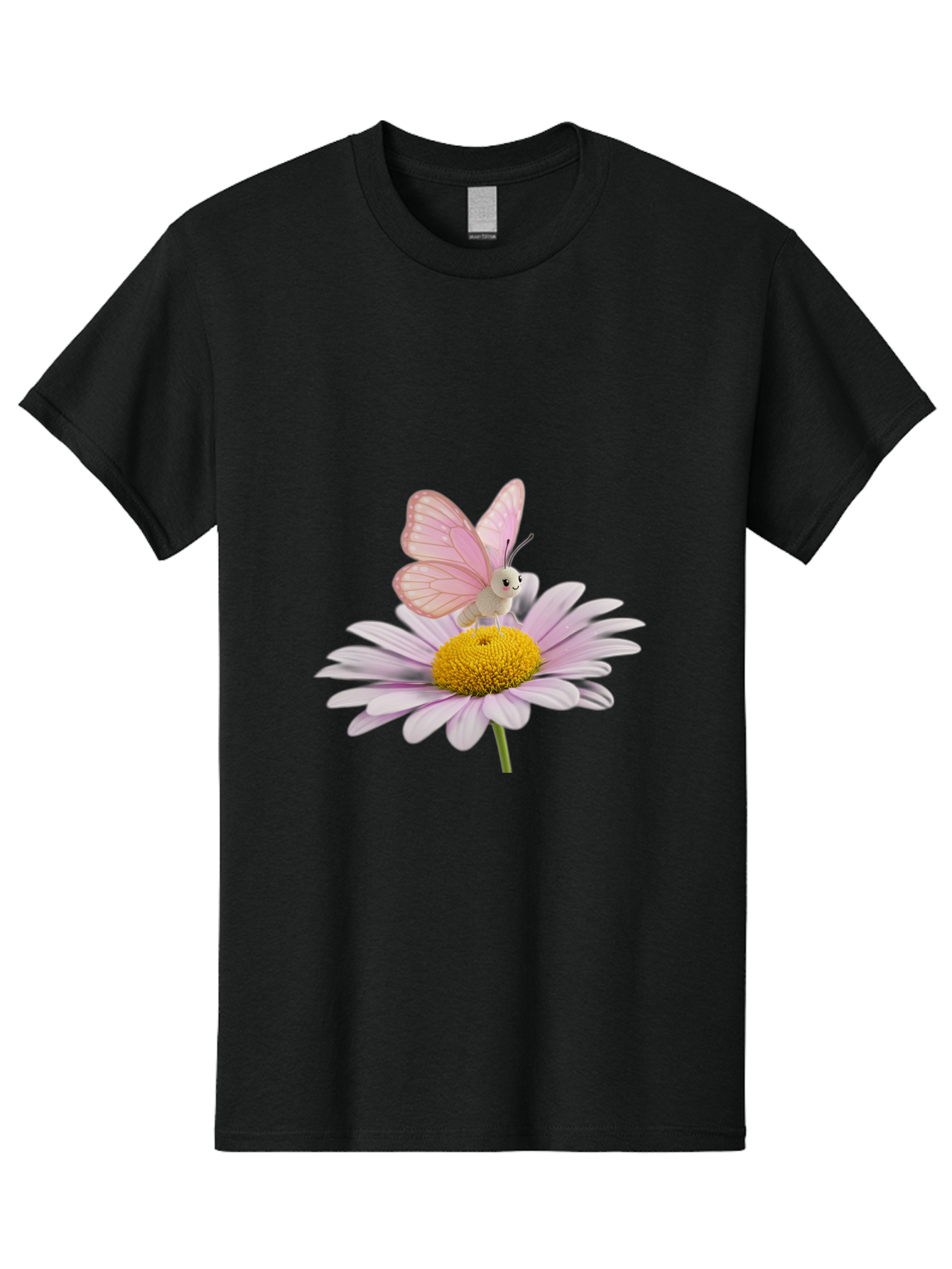 Butterfly-On-Daisy Men'S Graphic Tee, 100% Cotton, Comfortable Casual Summer Wear, Machine Washable, Vintage Camera, Old Camera, Antique Camera, Black Camera, Classic Photography, Photography Equipment, Nostalgic Device, Film Camera, Baj366