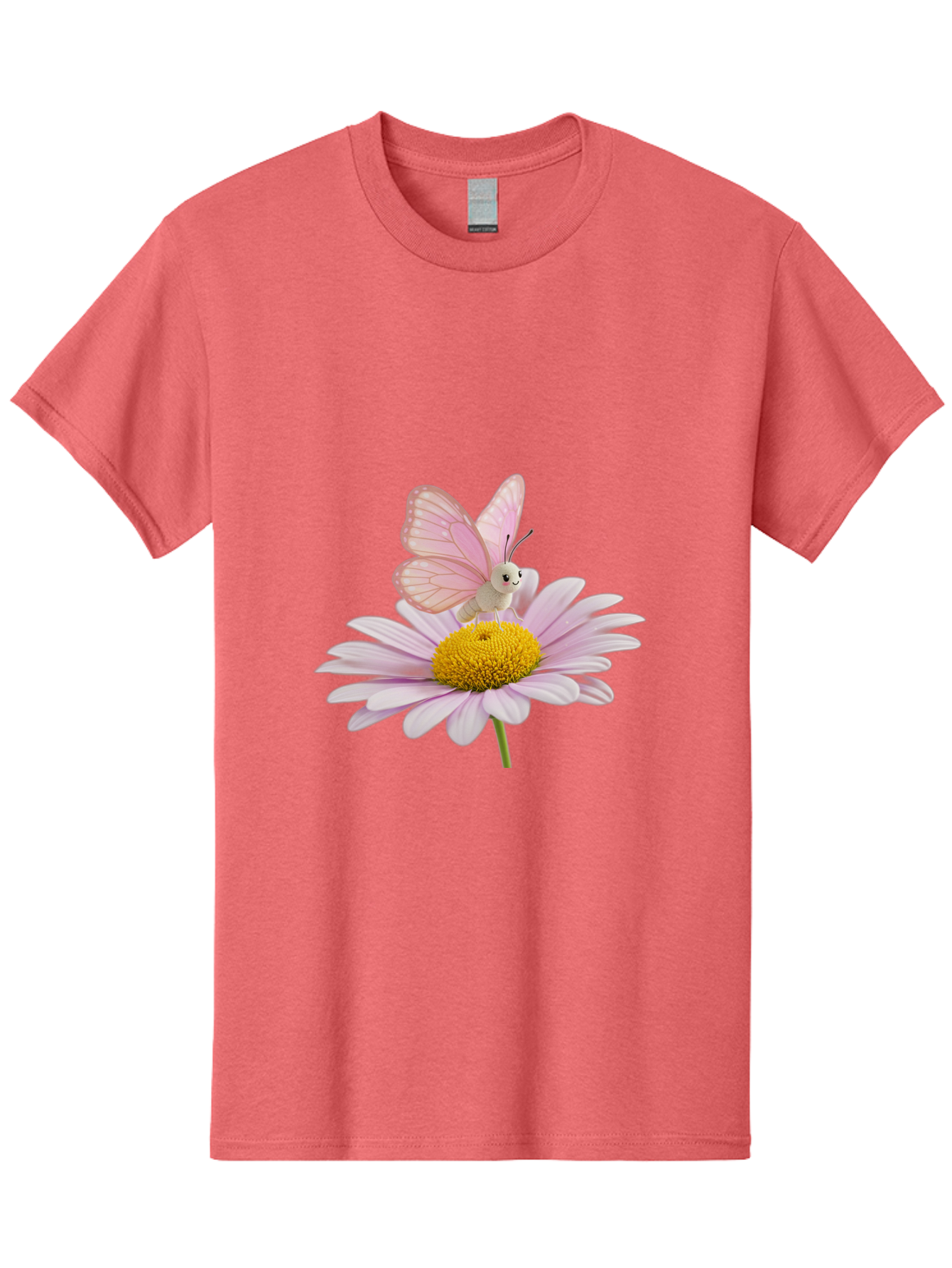 Butterfly-On-Daisy Men'S Graphic Tee, 100% Cotton, Comfortable Casual Summer Wear, Machine Washable, Vintage Camera, Old Camera, Antique Camera, Black Camera, Classic Photography, Photography Equipment, Nostalgic Device, Film Camera, Baj366