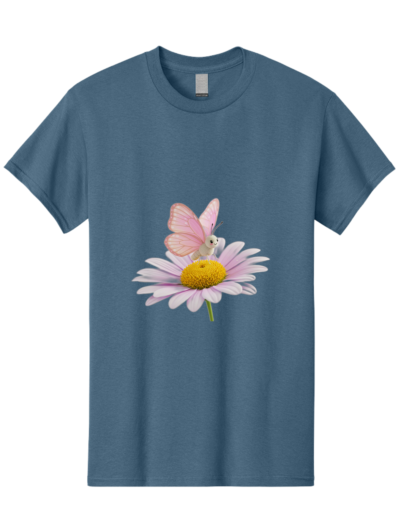 Butterfly-On-Daisy Men'S Graphic Tee, 100% Cotton, Comfortable Casual Summer Wear, Machine Washable, Vintage Camera, Old Camera, Antique Camera, Black Camera, Classic Photography, Photography Equipment, Nostalgic Device, Film Camera, Baj366