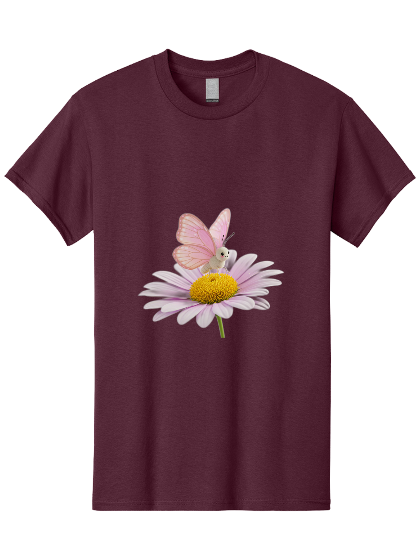 Butterfly-On-Daisy Men'S Graphic Tee, 100% Cotton, Comfortable Casual Summer Wear, Machine Washable, Vintage Camera, Old Camera, Antique Camera, Black Camera, Classic Photography, Photography Equipment, Nostalgic Device, Film Camera, Baj366