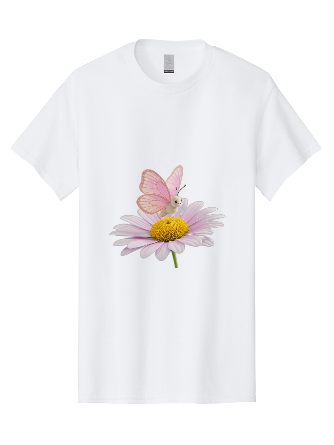 Butterfly-On-Daisy Men'S Graphic Tee, 100% Cotton, Comfortable Casual Summer Wear, Machine Washable, Vintage Camera, Old Camera, Antique Camera, Black Camera, Classic Photography, Photography Equipment, Nostalgic Device, Film Camera, Baj366