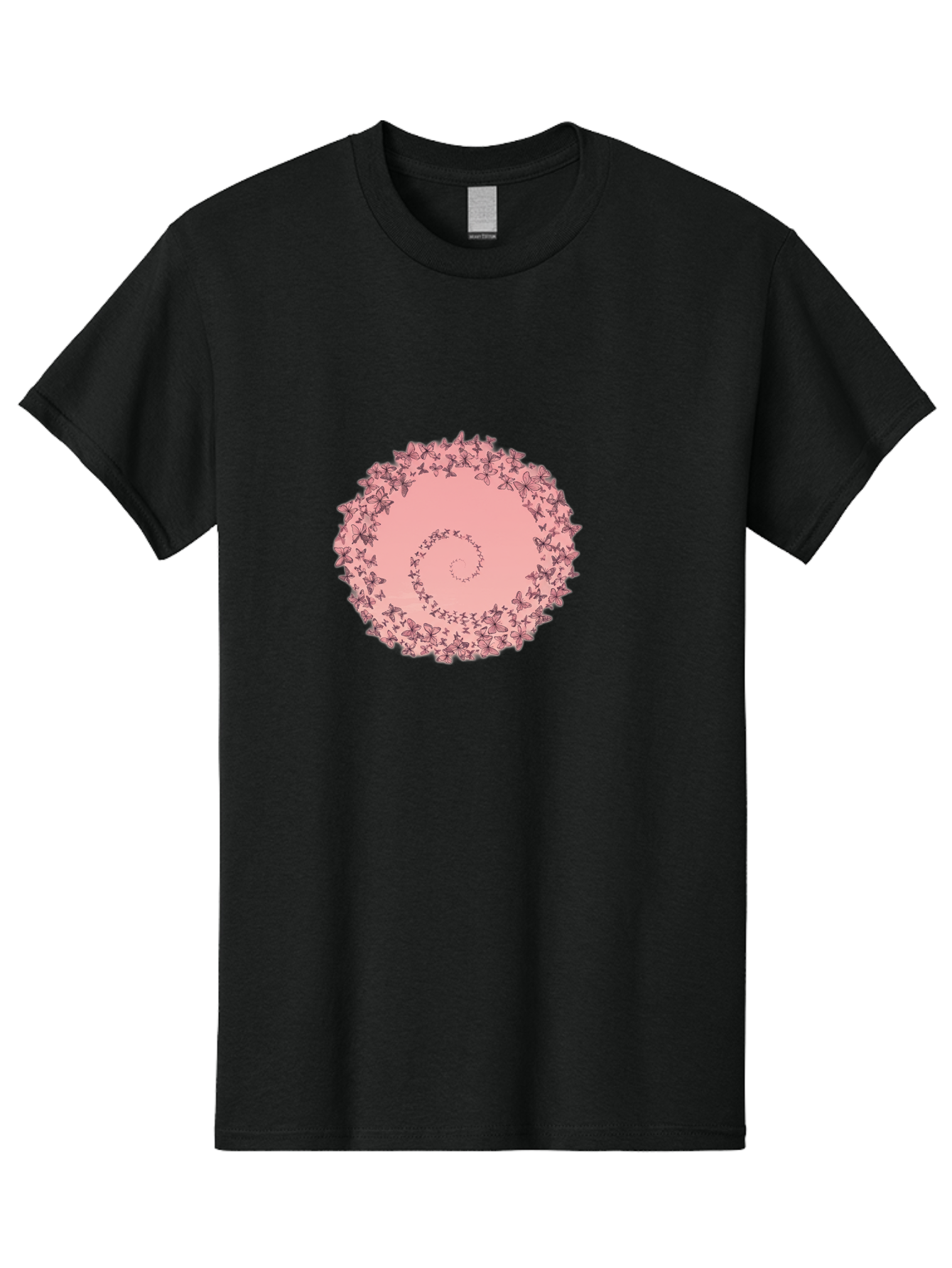 Butterfly-Spiral Men'S Graphic Tee, 100% Cotton, Comfortable Casual Summer Wear, Machine Washable, Vintage Camera, Old Camera, Antique Camera, Black Camera, Classic Photography, Photography Equipment, Nostalgic Device, Film Camera, Camera Art Baj368